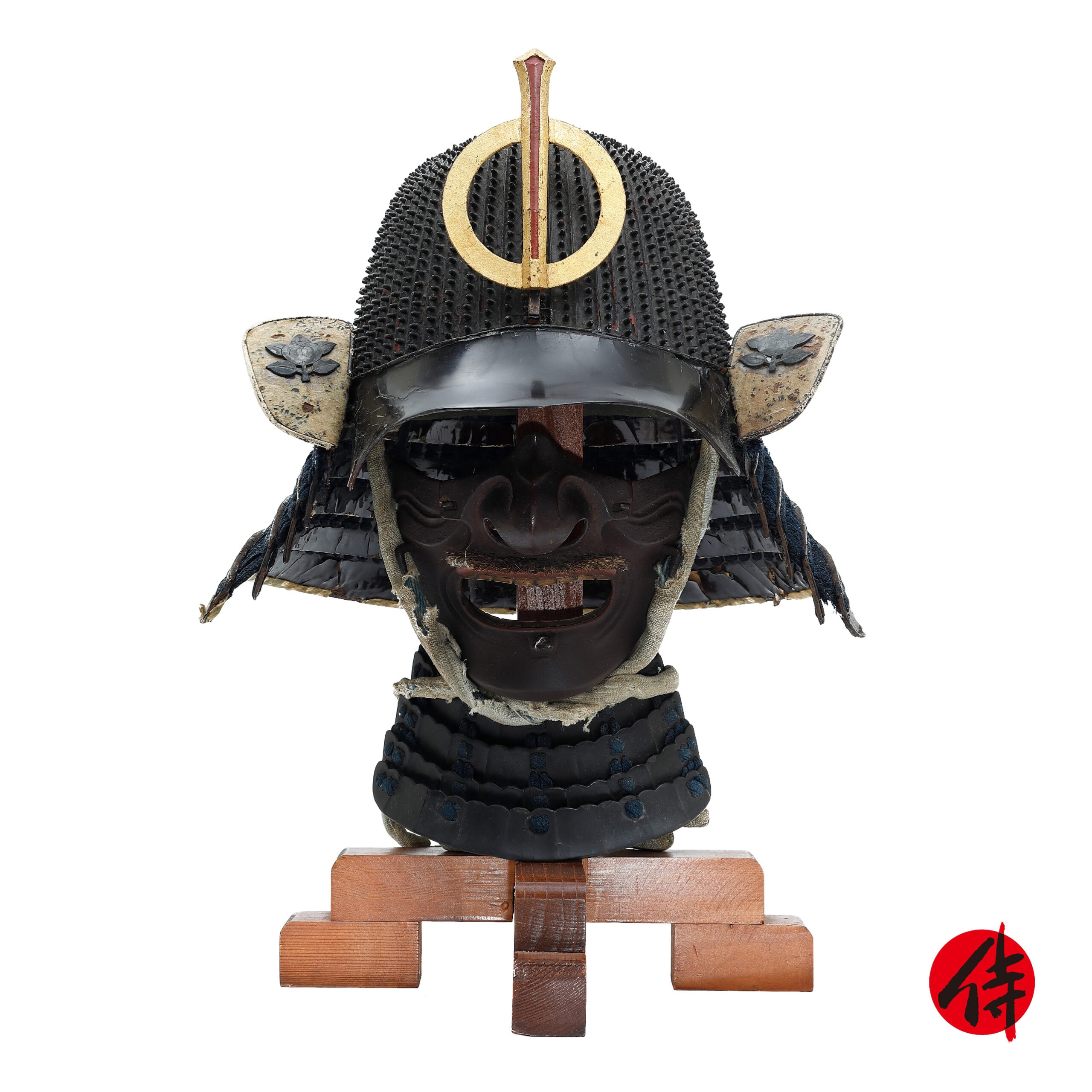 Antique Samurai Helmet Early Edo Period Rokujuni Ken Koboshi Kabuto Tokubetsu Kicho Shiryo Certificate (KT-31)