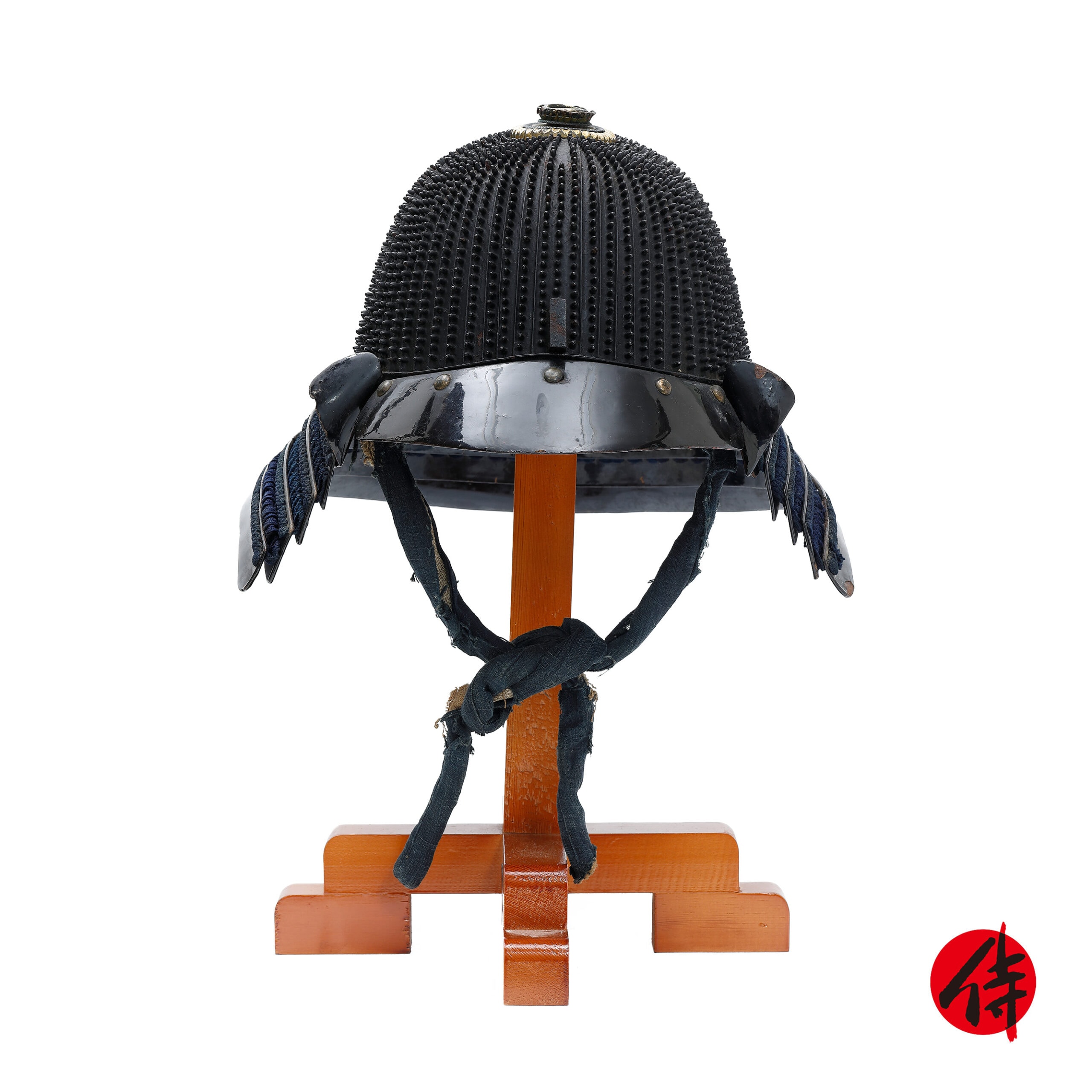 Antique Samurai Helmet Early Edo Period Rokujuni Ken Koboshi Kabuto Tokubetsu Kicho Shiryo Certificate (KT-37)