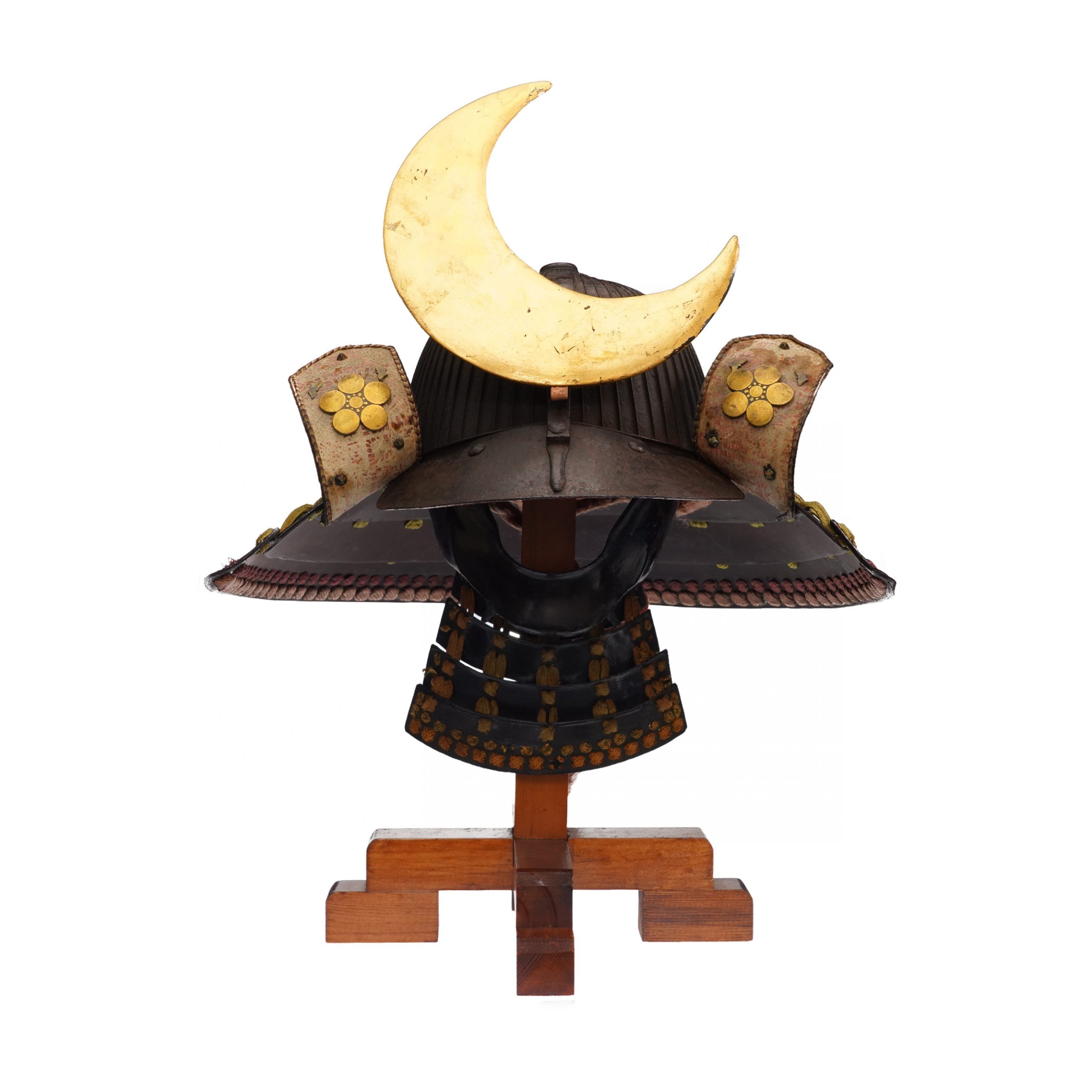 Antique Samurai Helmet Early Edo Period Rokujyuni Ken Suji Kabuto with Tokubetsu Kicho Shiryo Certificate (KT-15)