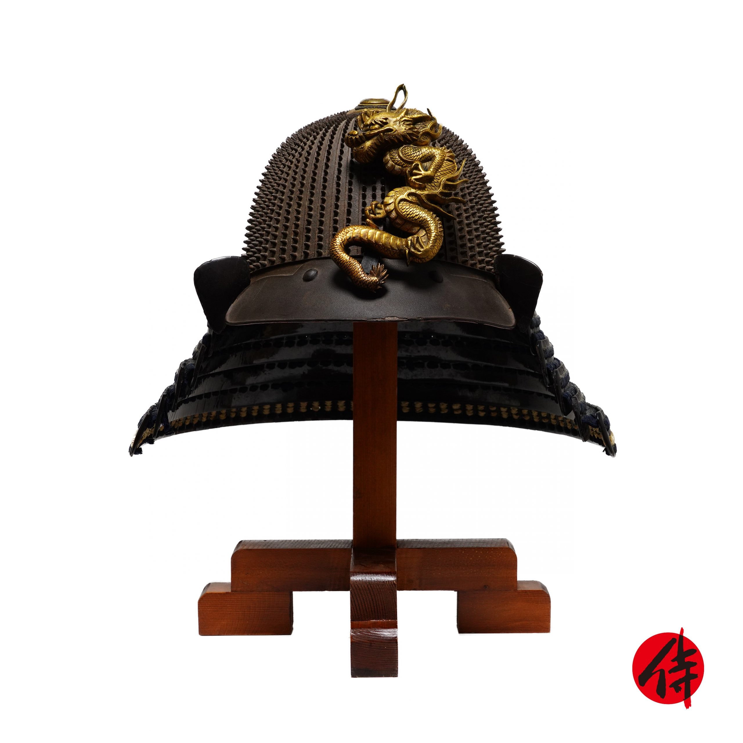 Antique Samurai Helmet Early Edo Period Hoshi Kabuto Tokubetsu Kicho Shiryo Certificate (KT-20)