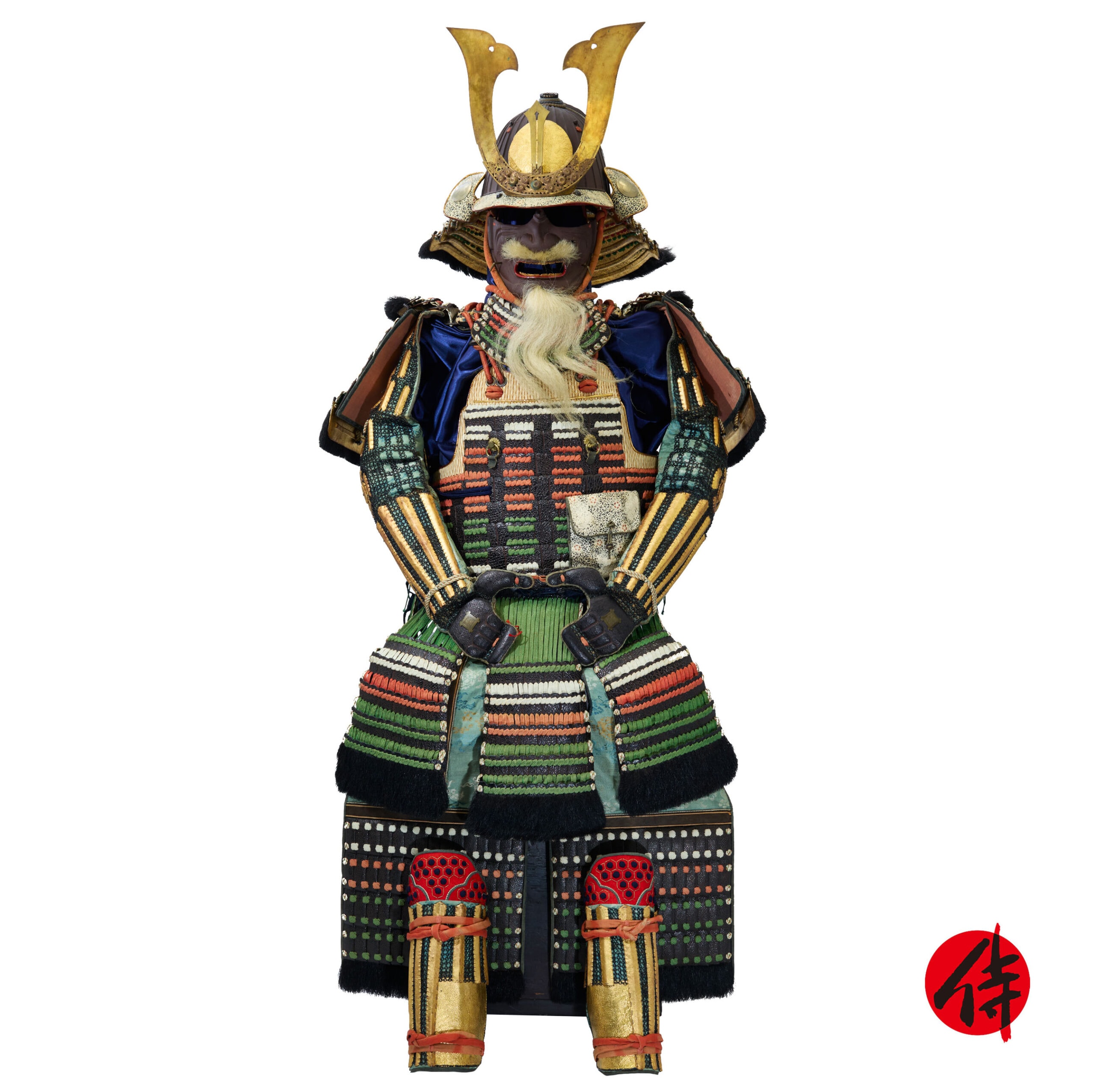 Antique Late Edo Period Samurai Armor Tokubetsu Kicho Shiryo Certificate (A-62)