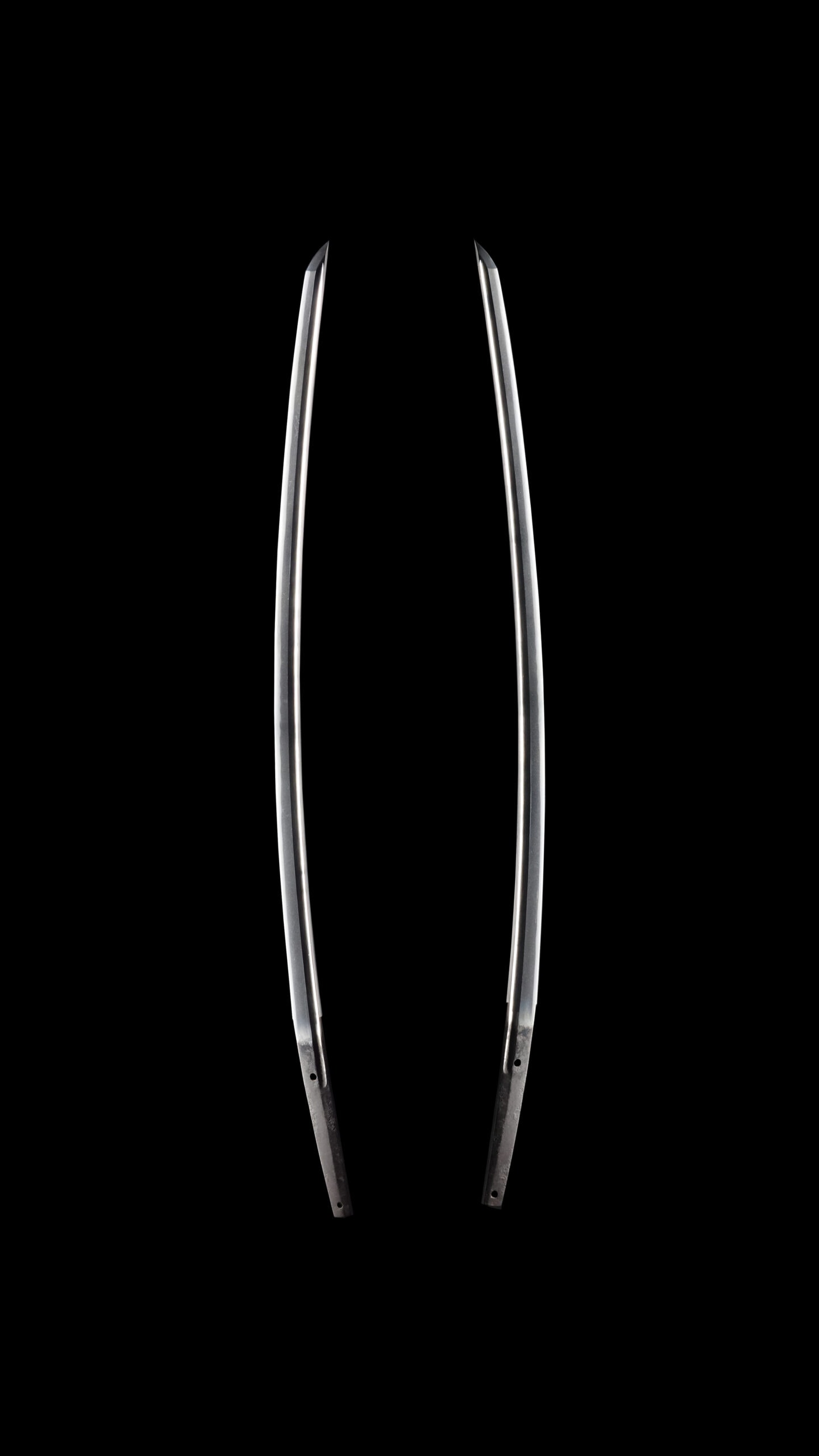Katana - Jūyō - by Omiya Morikage - Attributed to Omiya Morikage, Late Nanbokucho-Early Muromachi Period, NBTHK Juyo Token