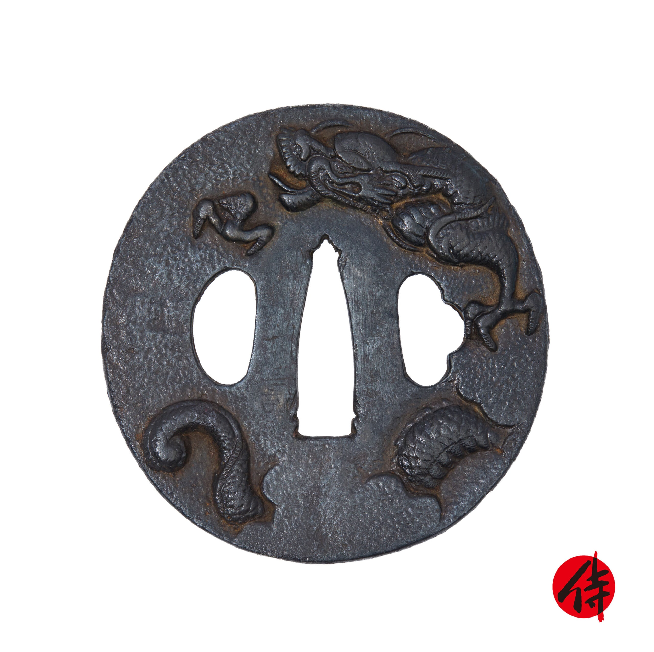 Tsuba - Edo period antique Tsuba for Samurai Sword (T-891)