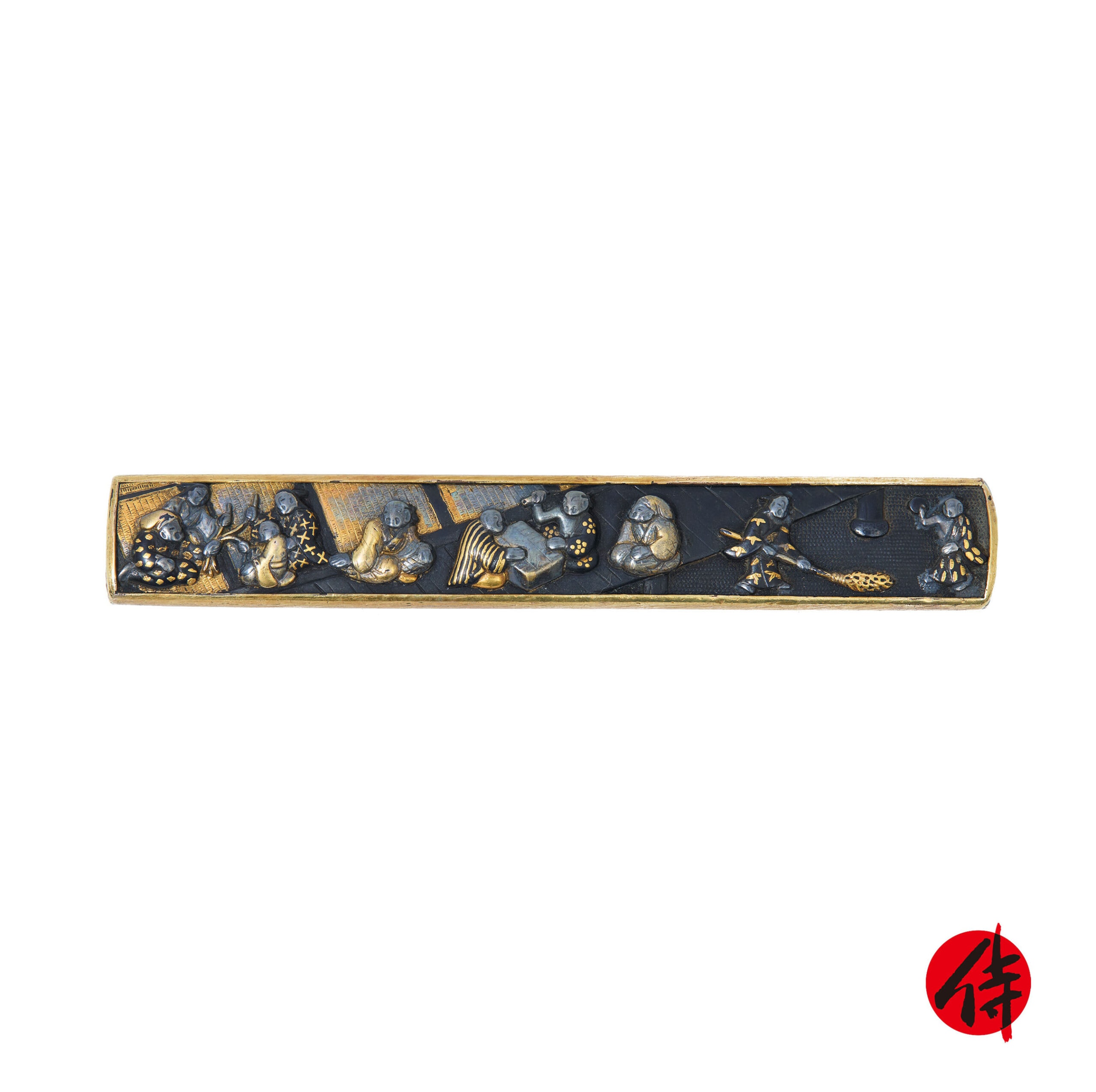 Edo period Antique Kozuka for Samurai Sword (K-90)
