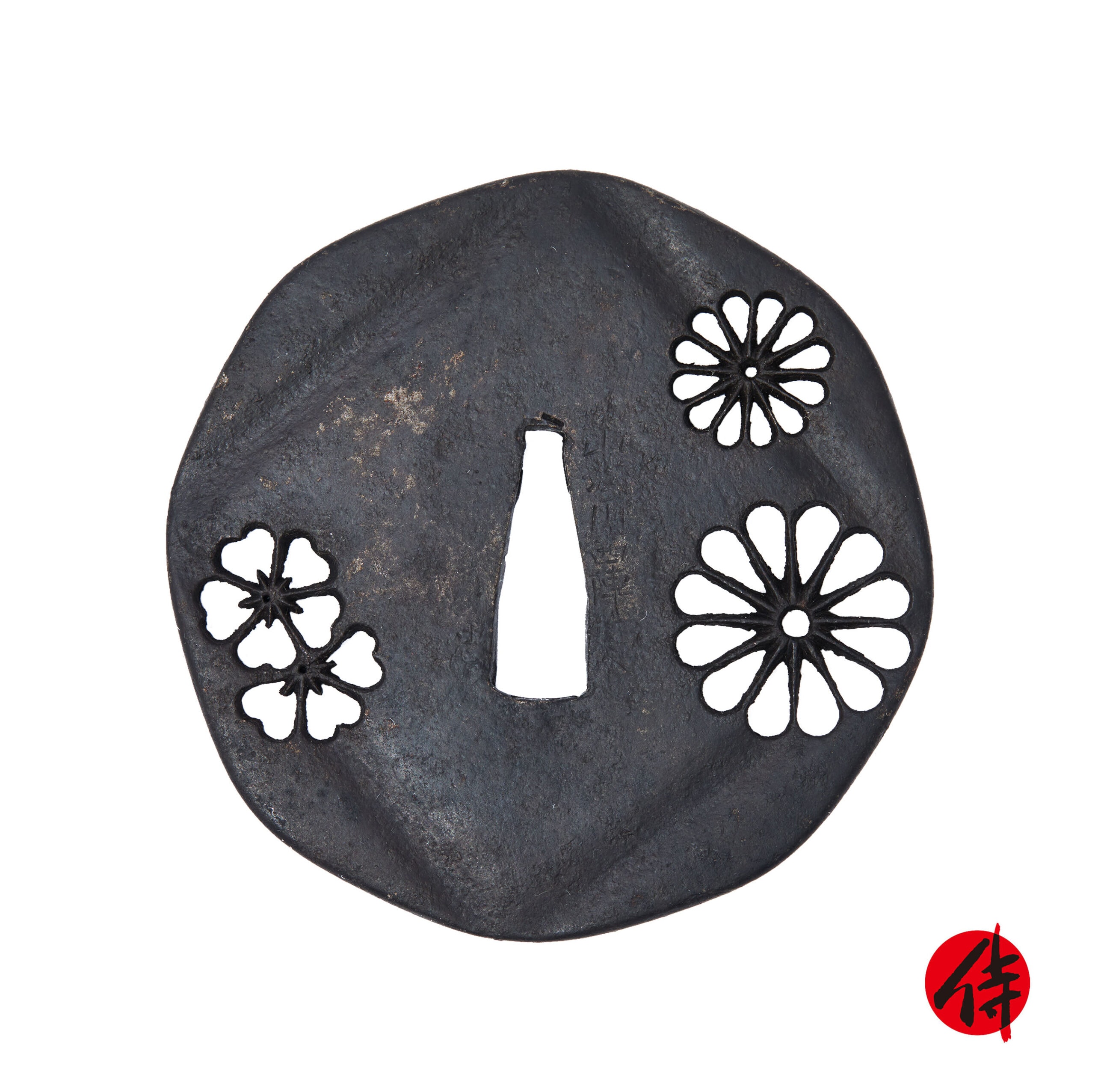 Antique Tsuba for Samurai Sword (T-904)