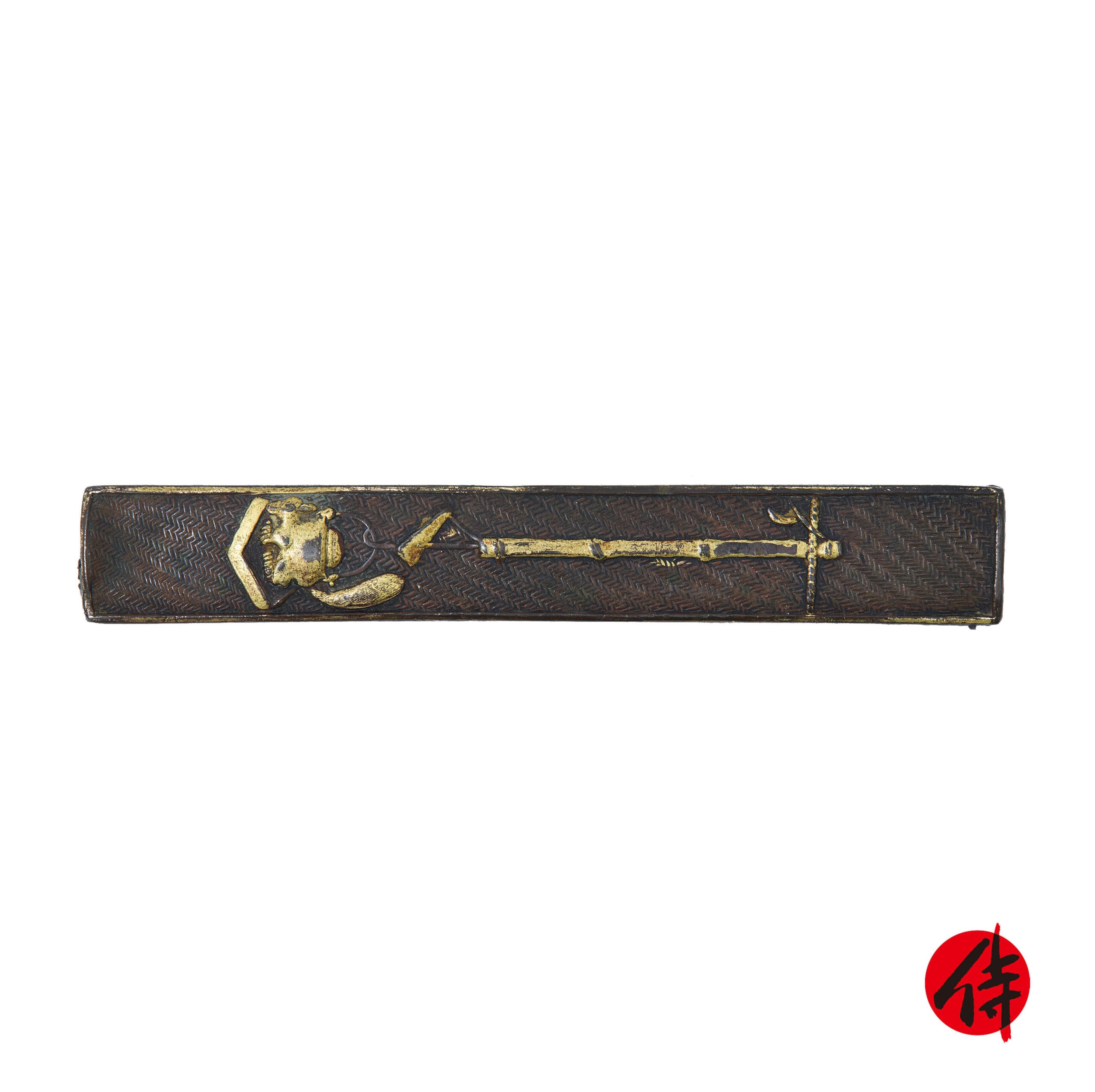 Edo period Antique Kozuka for Samurai Sword (K-95)
