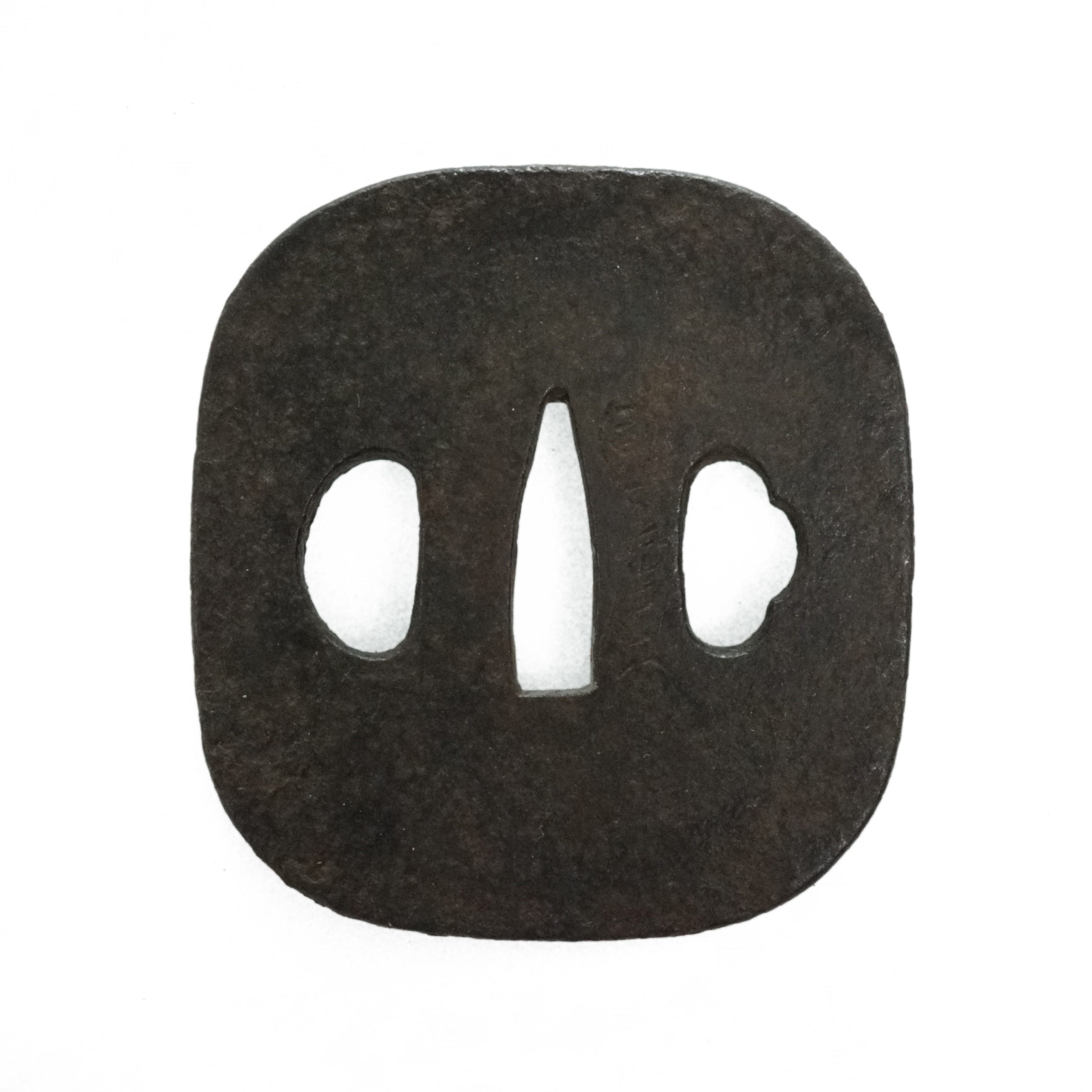 Edo period Bakumatsu antique Tsuba for Samurai Sword (T-152)