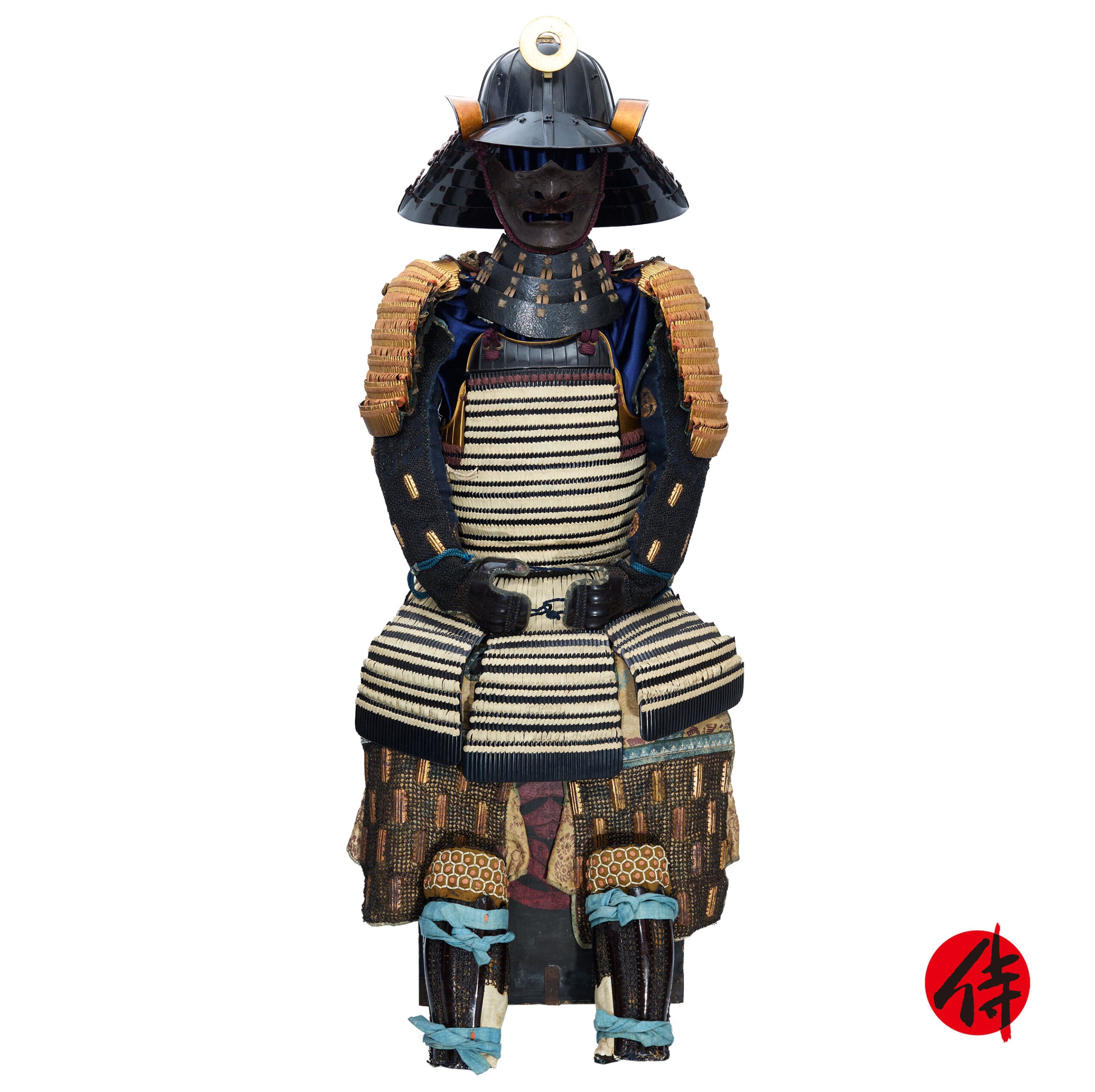 Armor - by Munenao - Antique Mid Edo Period Samurai Armor Tokubetsu Kicho Shiryo Certificate (A-53)