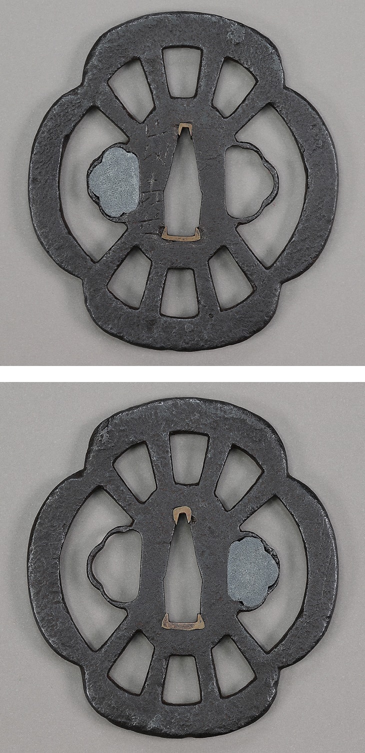 鐔:車透図 Tsuba:Kuruma Sukashi Zu