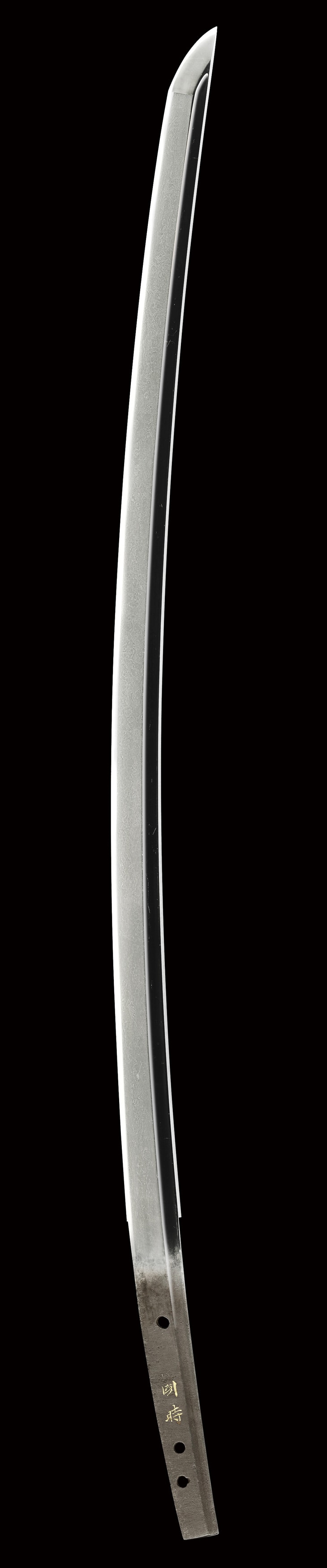 Katana - Jūyō - by Enju Kunitoki - Kunitoki (Enju) with Gold Inlay Mei