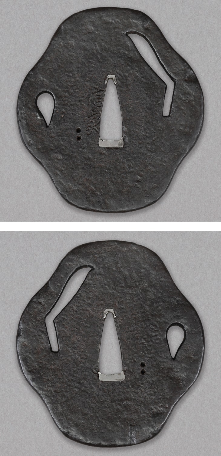 鍔:鉈図 Tsuba:Nata Zu