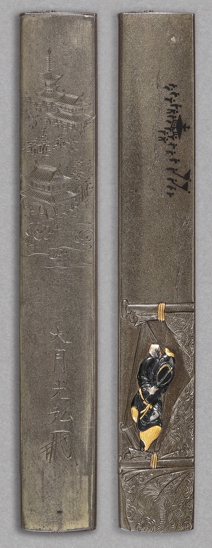 小柄:夢物語図 Kozuka:Yumemonogatari Zu