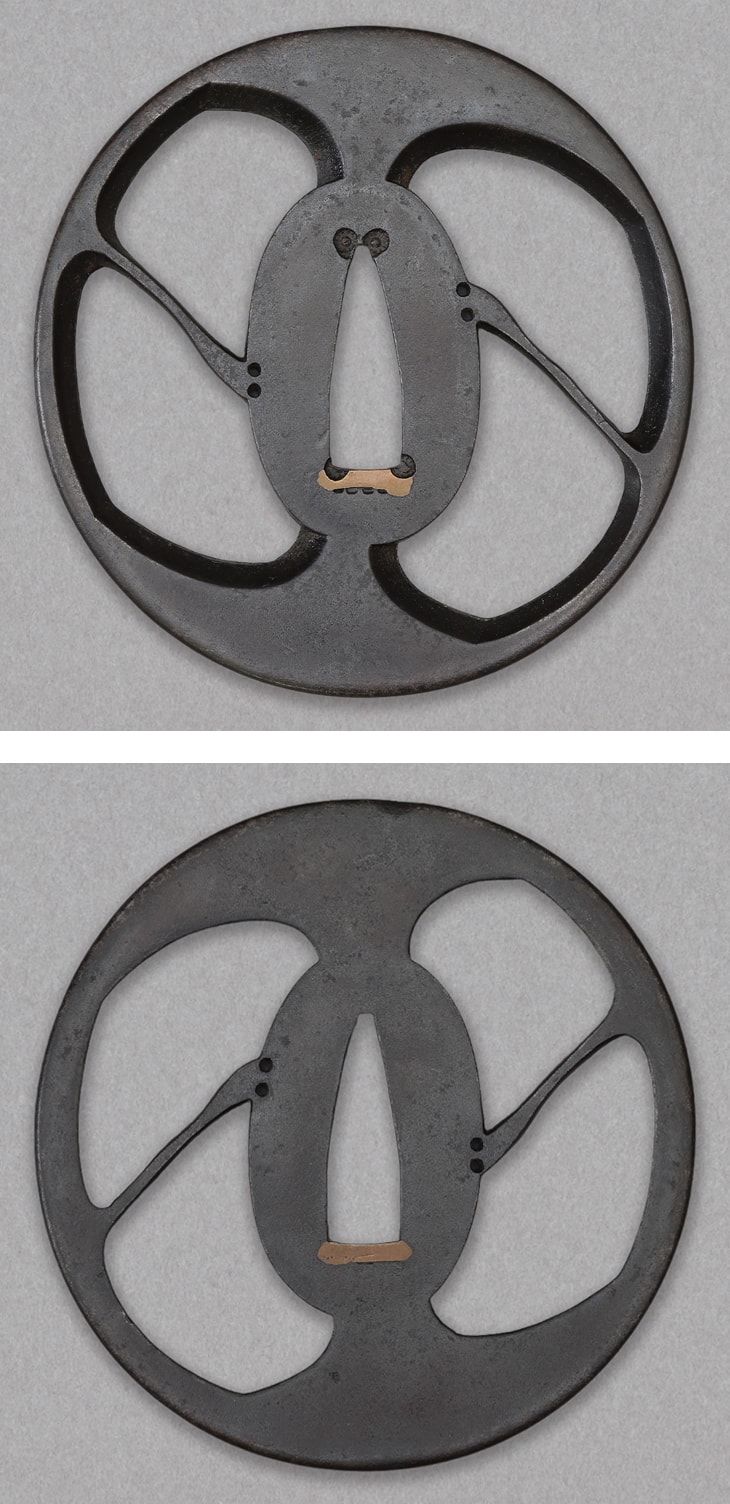 Tsuba - Tokuho - Kagecho Sukashi Zu, Mumei Kankichi