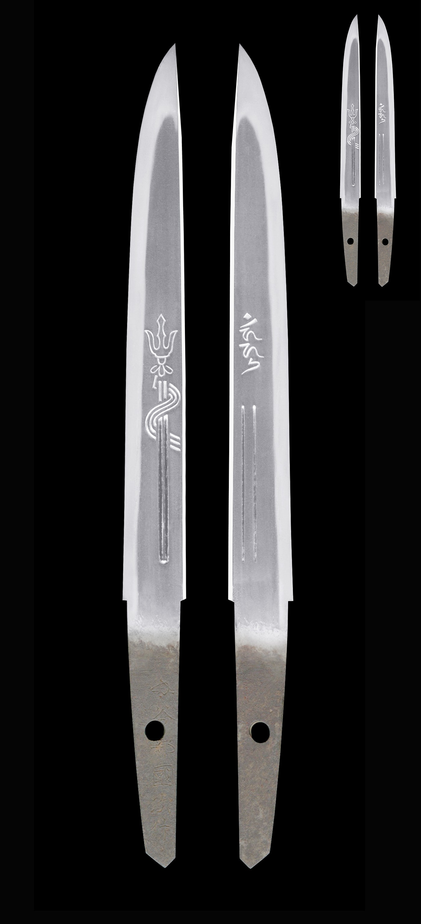Tanto - Hozon - by Horikawa School - Hasebe Kunitsugu (Shin-Shinto)