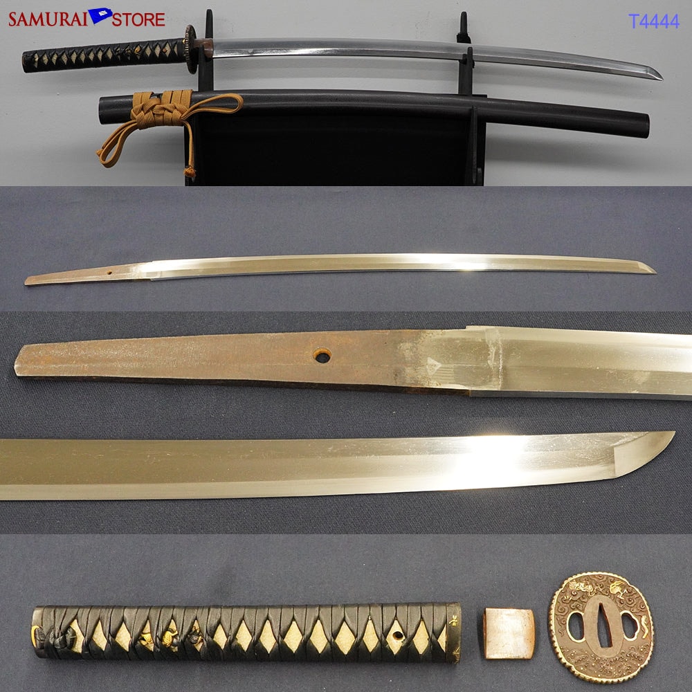 Antique Katana sword in Ornate Mounting
