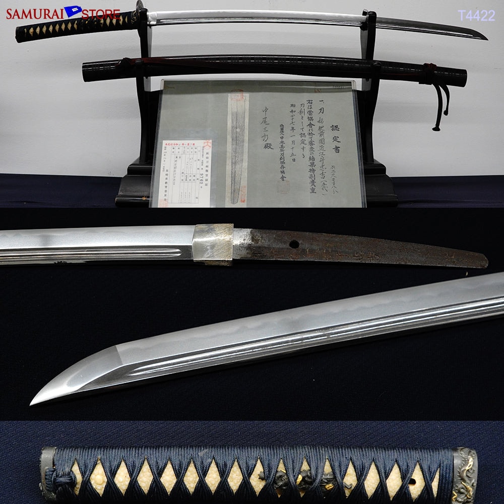 Katana T4422 Antique Katana sword in Ornate Mounting NBTHK certificated