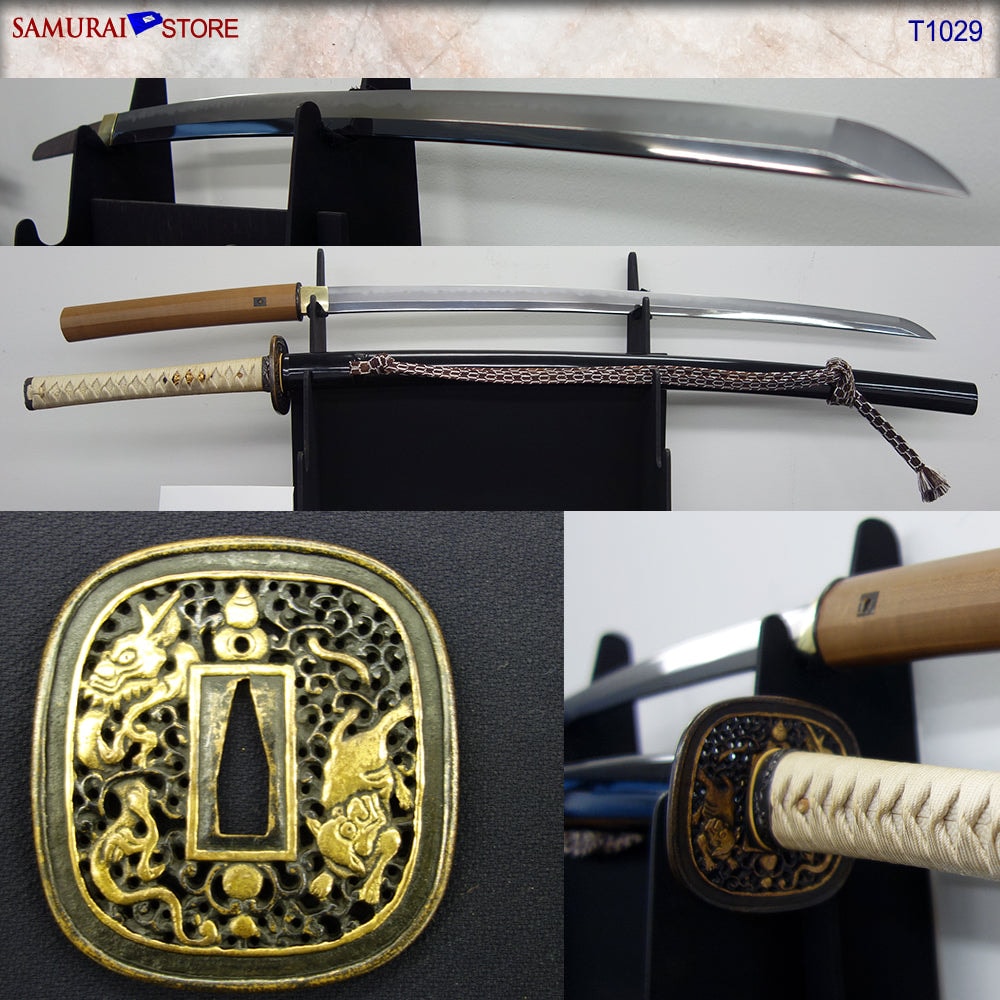 Antique Katana sword in ornate mountings