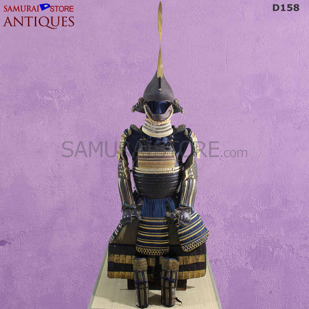 D-158 Antique suit of armor Edo Shogun period w/ Tokubetsu-Kicho Certificate