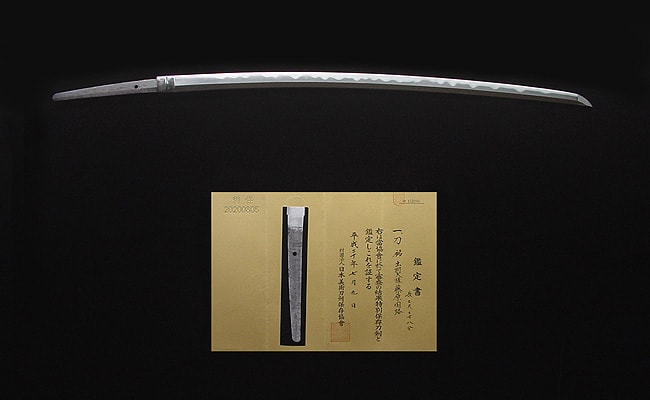 Katana - Tokuho - by Horikawa Kunimichi - 出羽大掾藤原国路