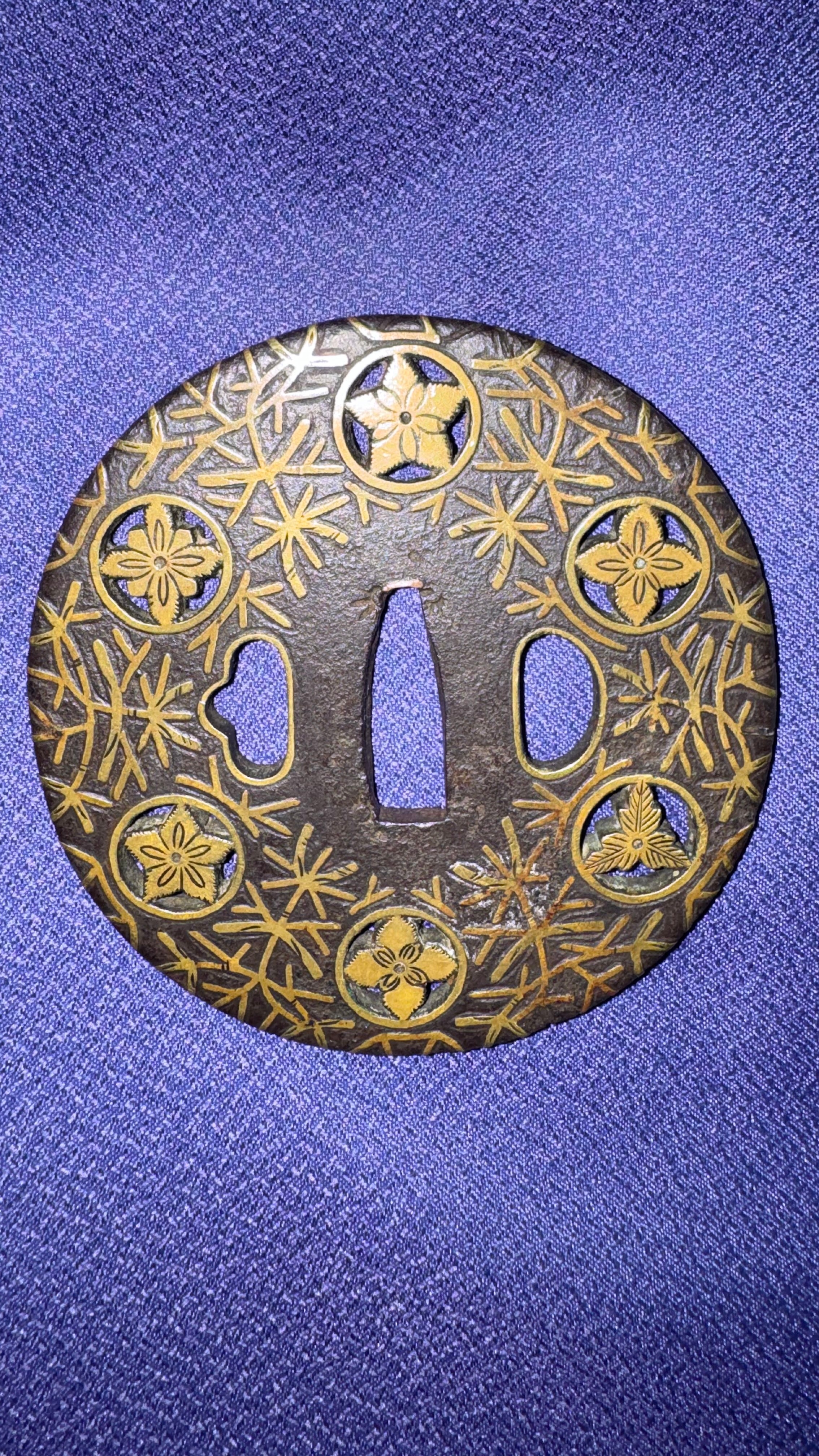 Tsuba - Tokuho - Mumei Yoshiro - Tokubetsu Hozon Tosogu