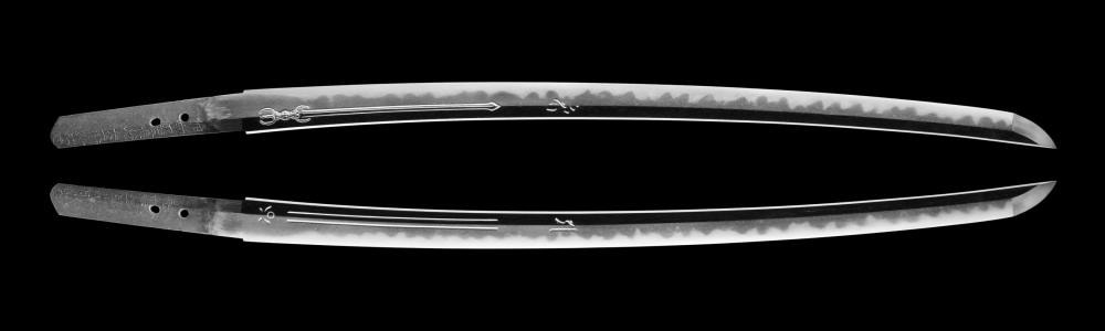 脇指 備前国住長船七兵衛尉祐定 承応二年八月日 (Wakizashi Bizen no kuni jyu Osafune Shichibeinojyo Sukesada A.D.1653)