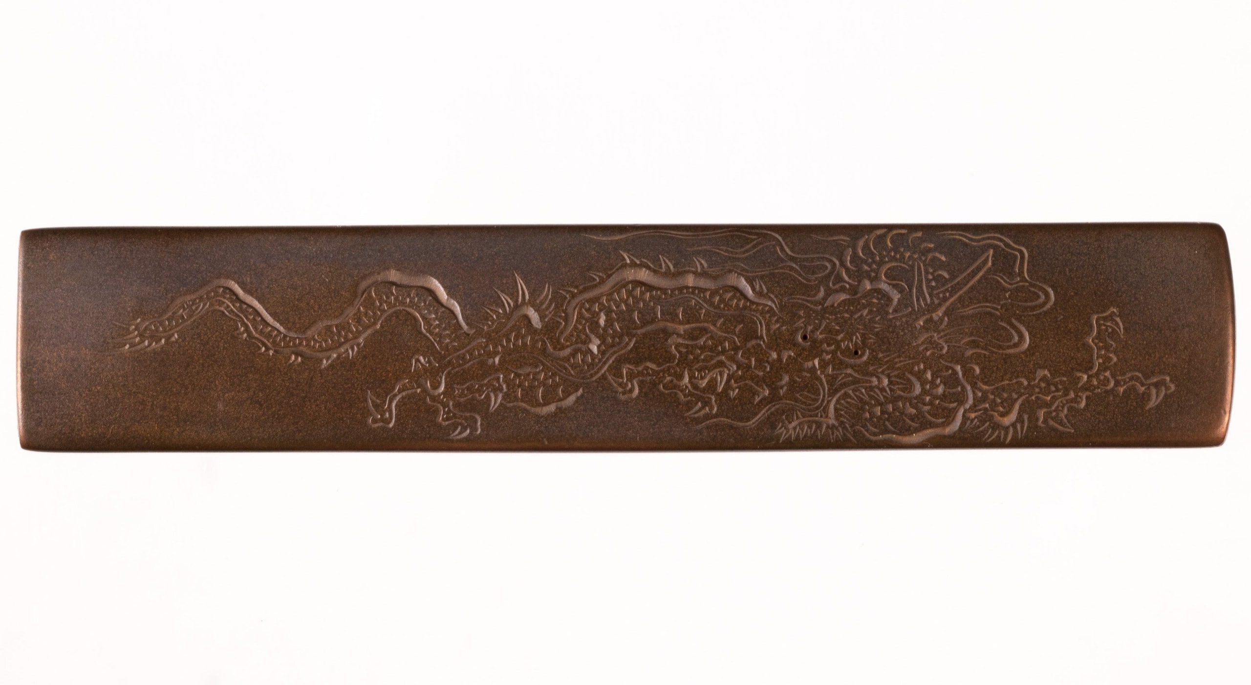 Dragon theme O-Kozuka signed Edo Iwamoto Masashige with NBTHK Tokubetsu Hozon Tosogu