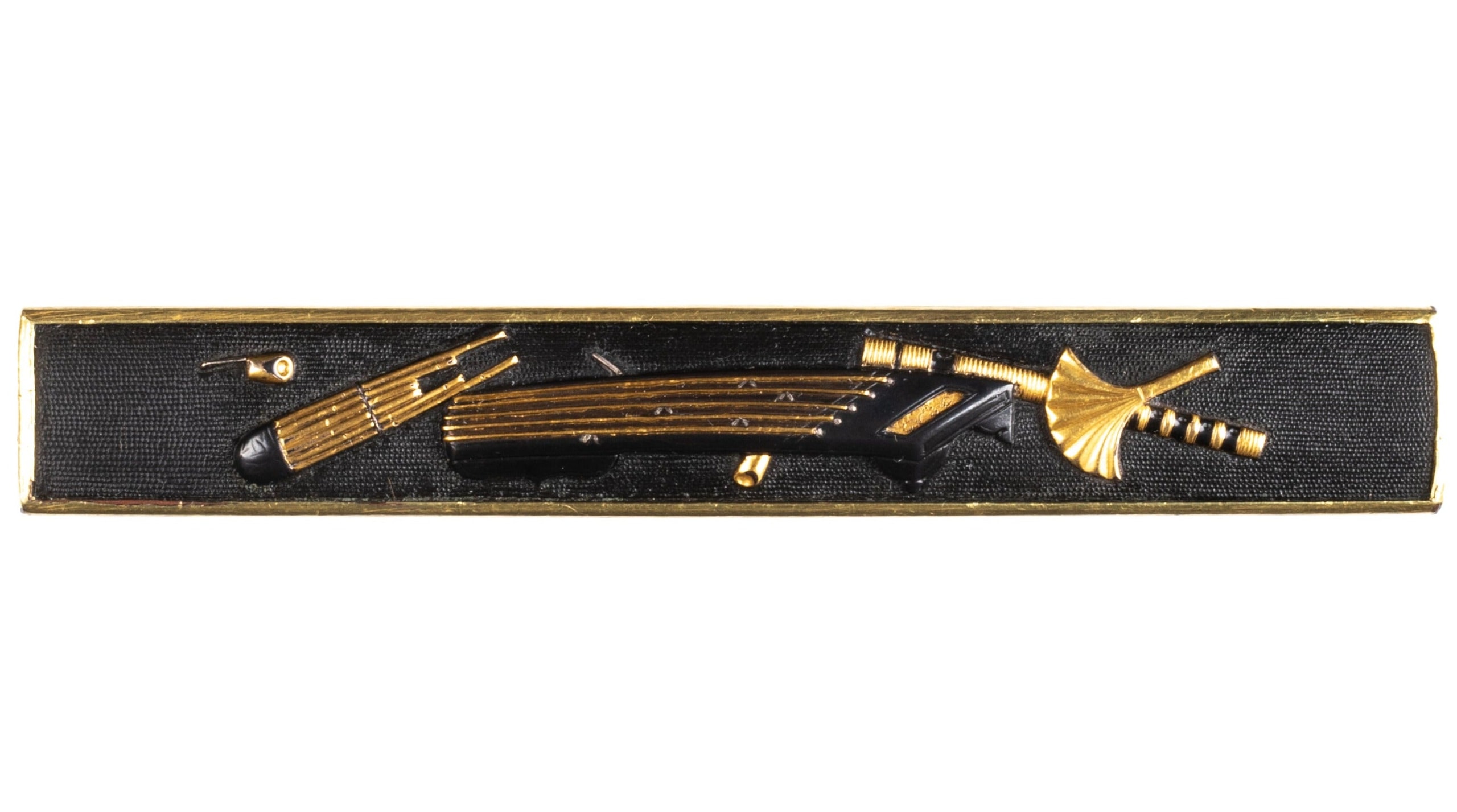Kaga Goto kozuka with NBTHK Hozon musical instruments