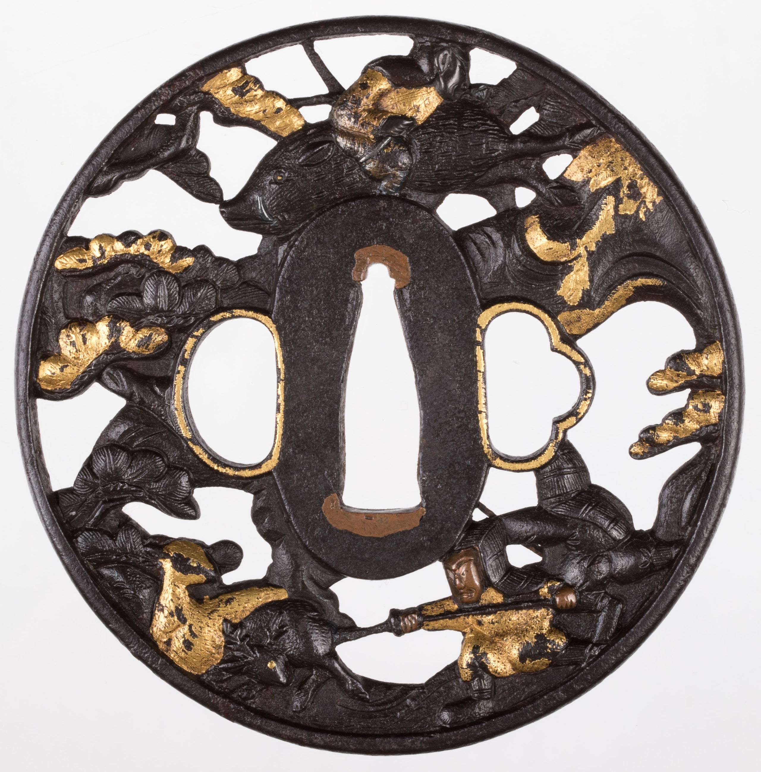 Soten Tsuba with NBTHK Hozon Tosogu. Consigment Sale