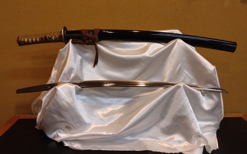 Wakizashi - Muneyuki, Naminohira - with Amiya Koshirae