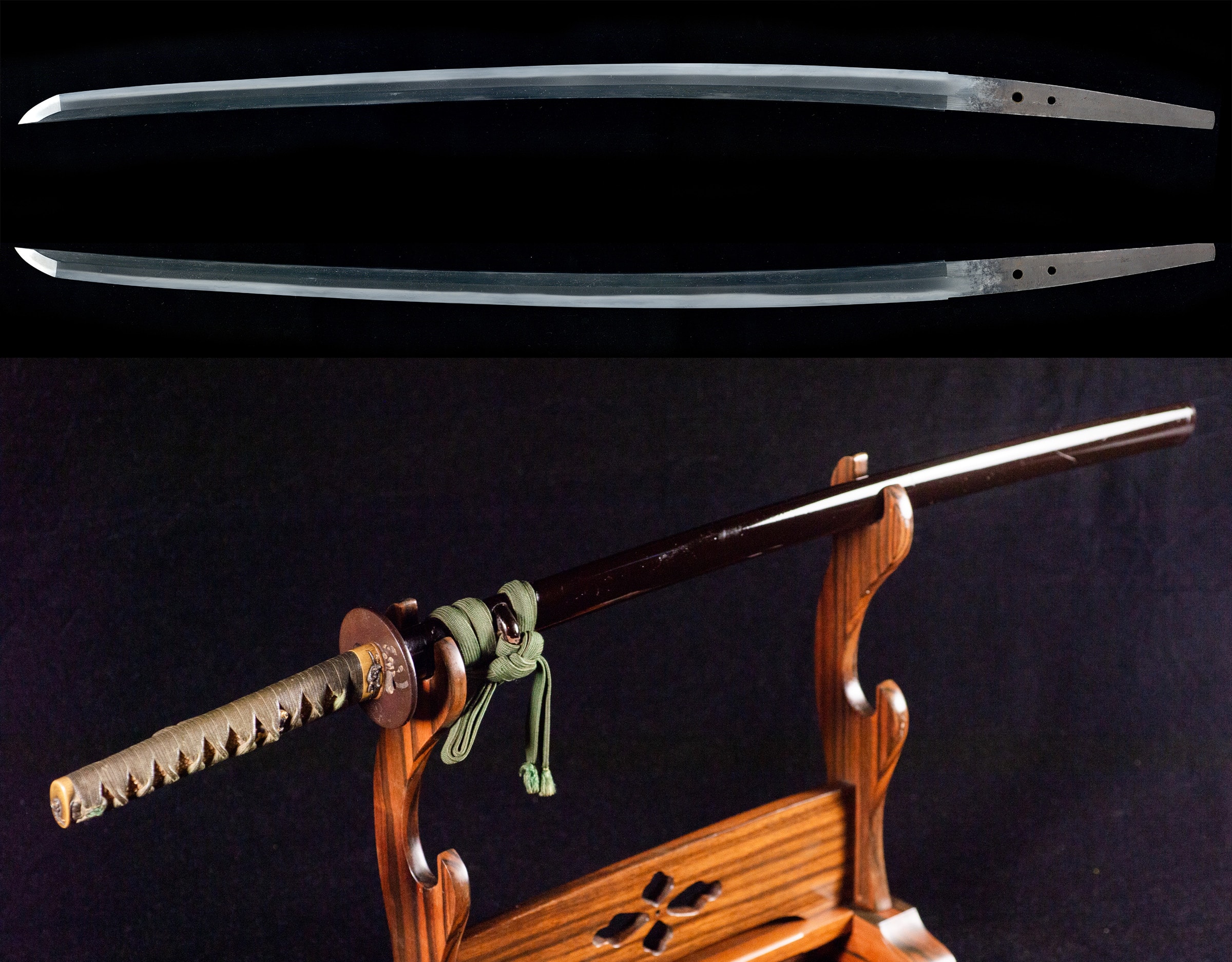 Nihonto katana in Koshirae