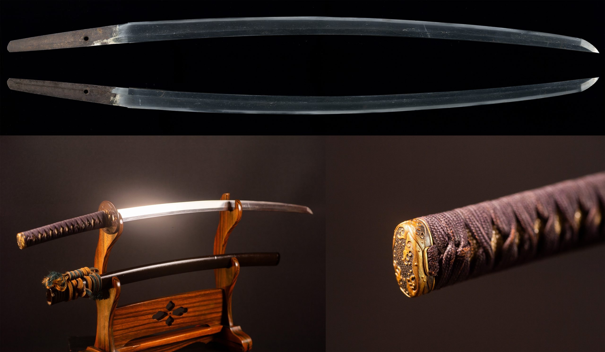 Nihonto Katana Waves Fuchi Kashira