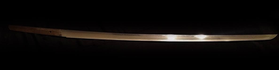 Katana - NTHK - by Sukeyoshi - Katana by Yokoyama Ashu Sukeyoshi in Shirasaya with Sayagaki