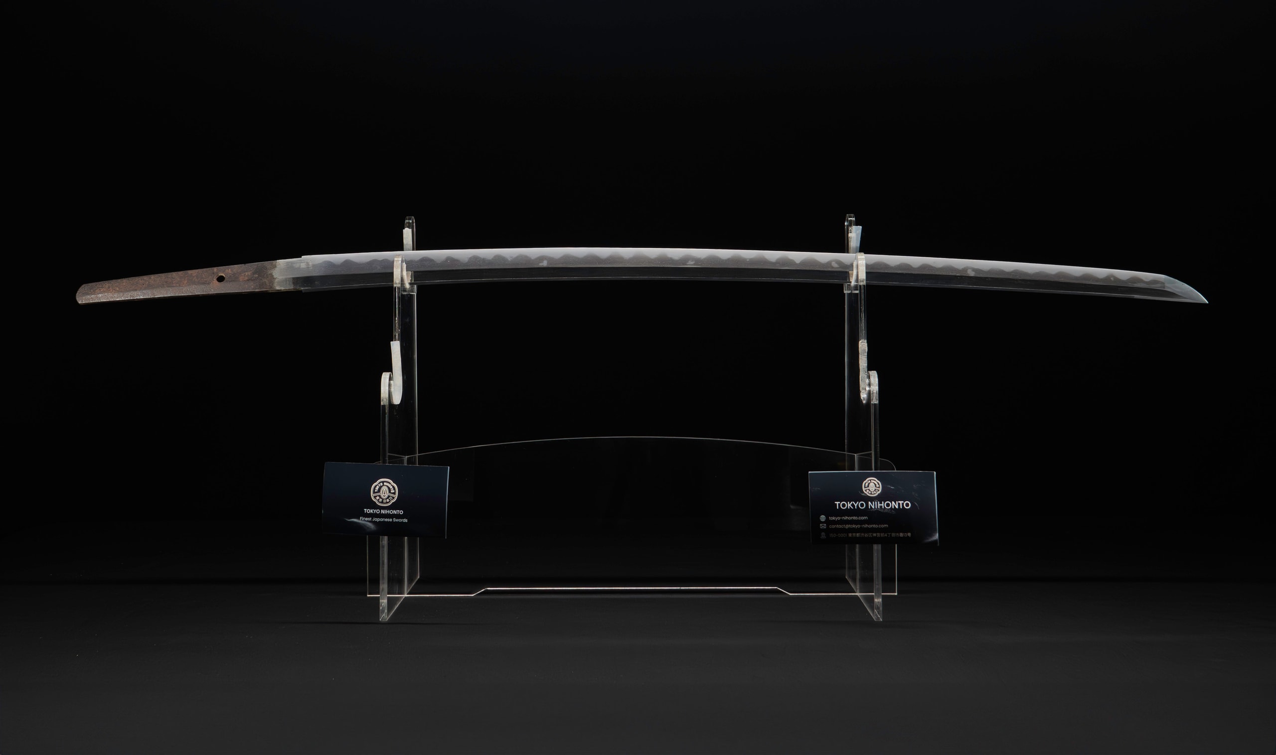 Katana - Mumei - Shinto blade with striking koshirae