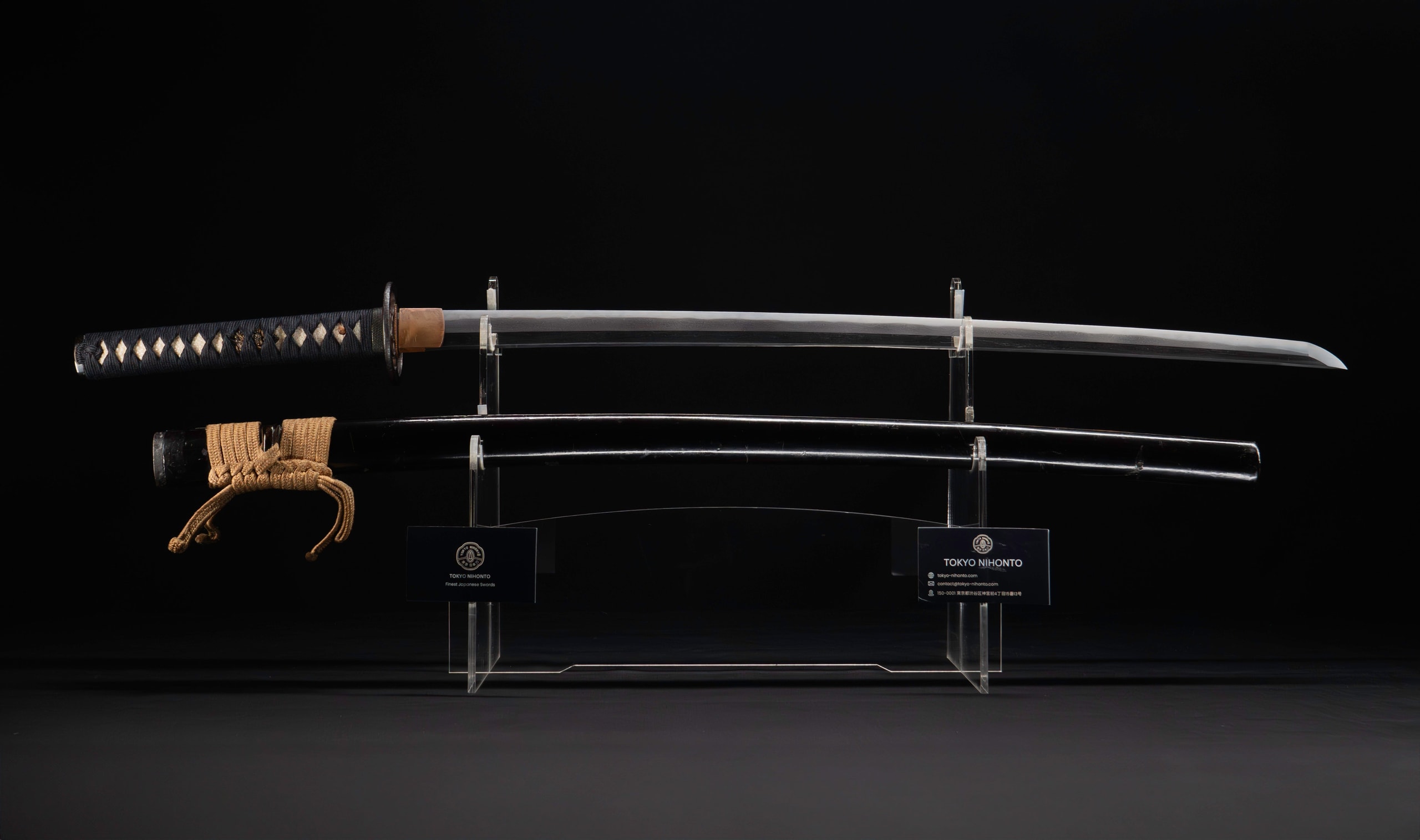 Antique Japanese Katana by Shitahara Teruhiro with Suguha Hamon, Iron Openwork Tsuba and Shirasaya - NBTHK Hozon
