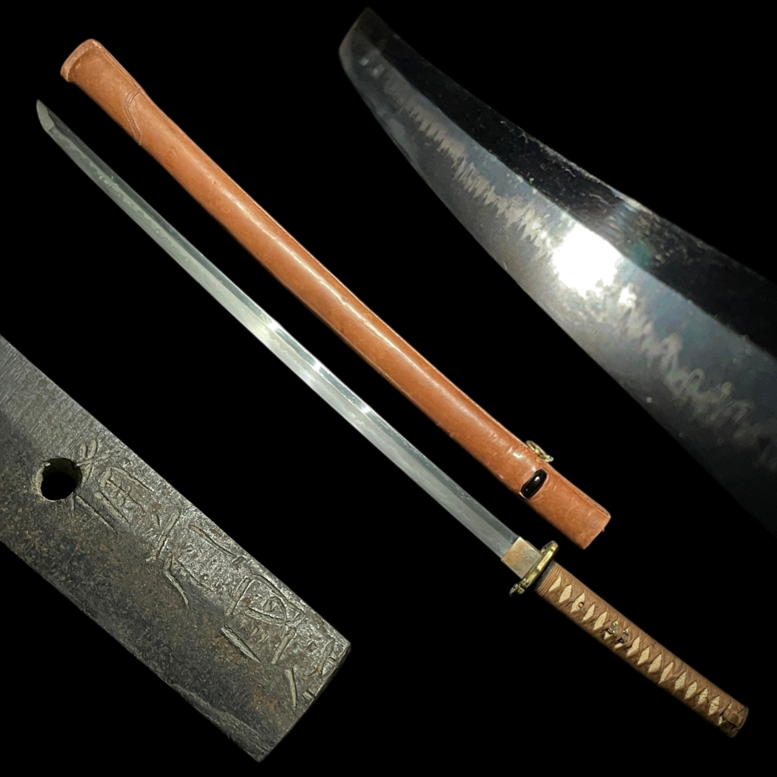 Amazing Hamon Ryakushiki Gunto Bizenkokuju 備前國住 Signed Japanese Army Sword