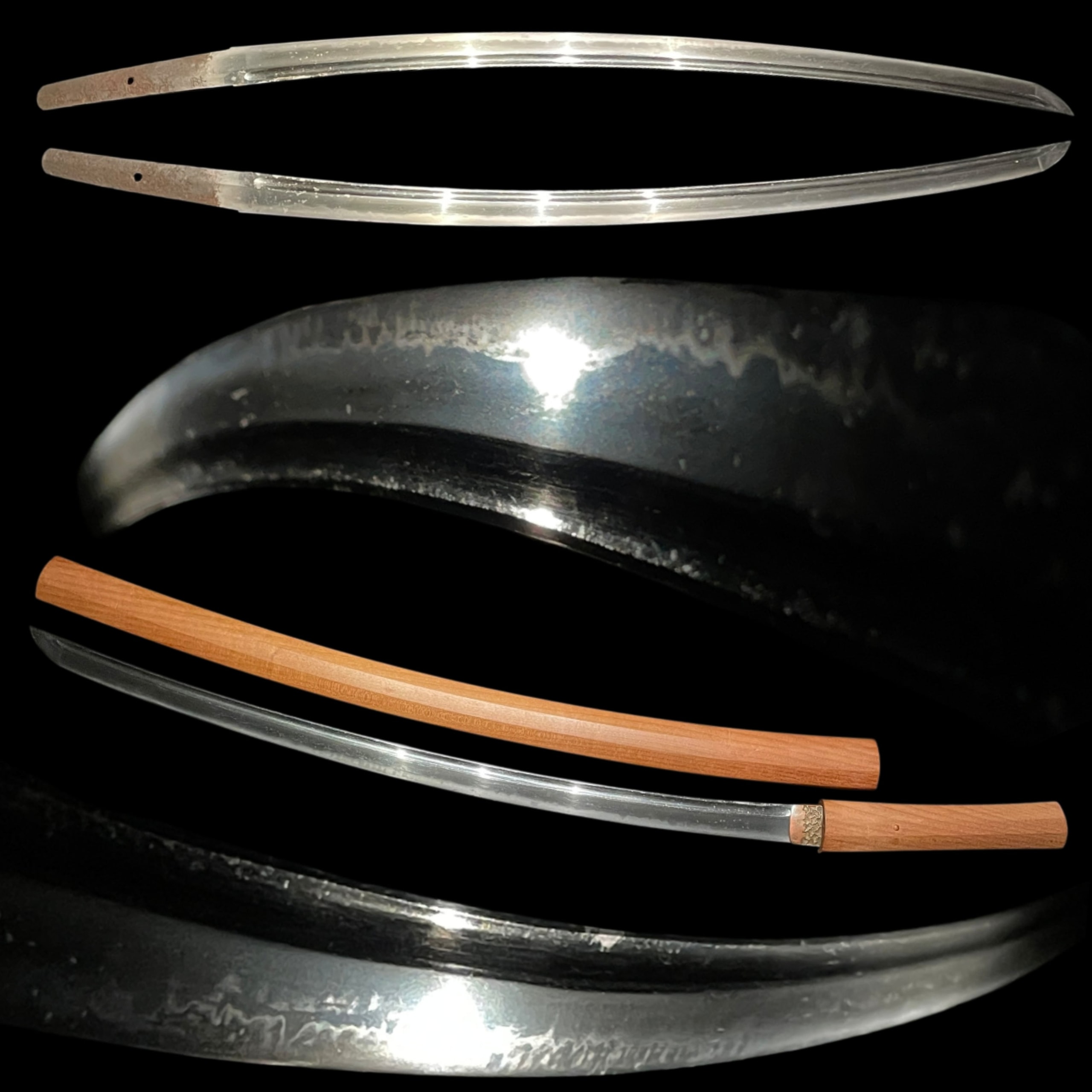 Tachi Style Heavy Katana Samonji Genoh 3nen 2gatsu 左 元応三年二月日 Signed