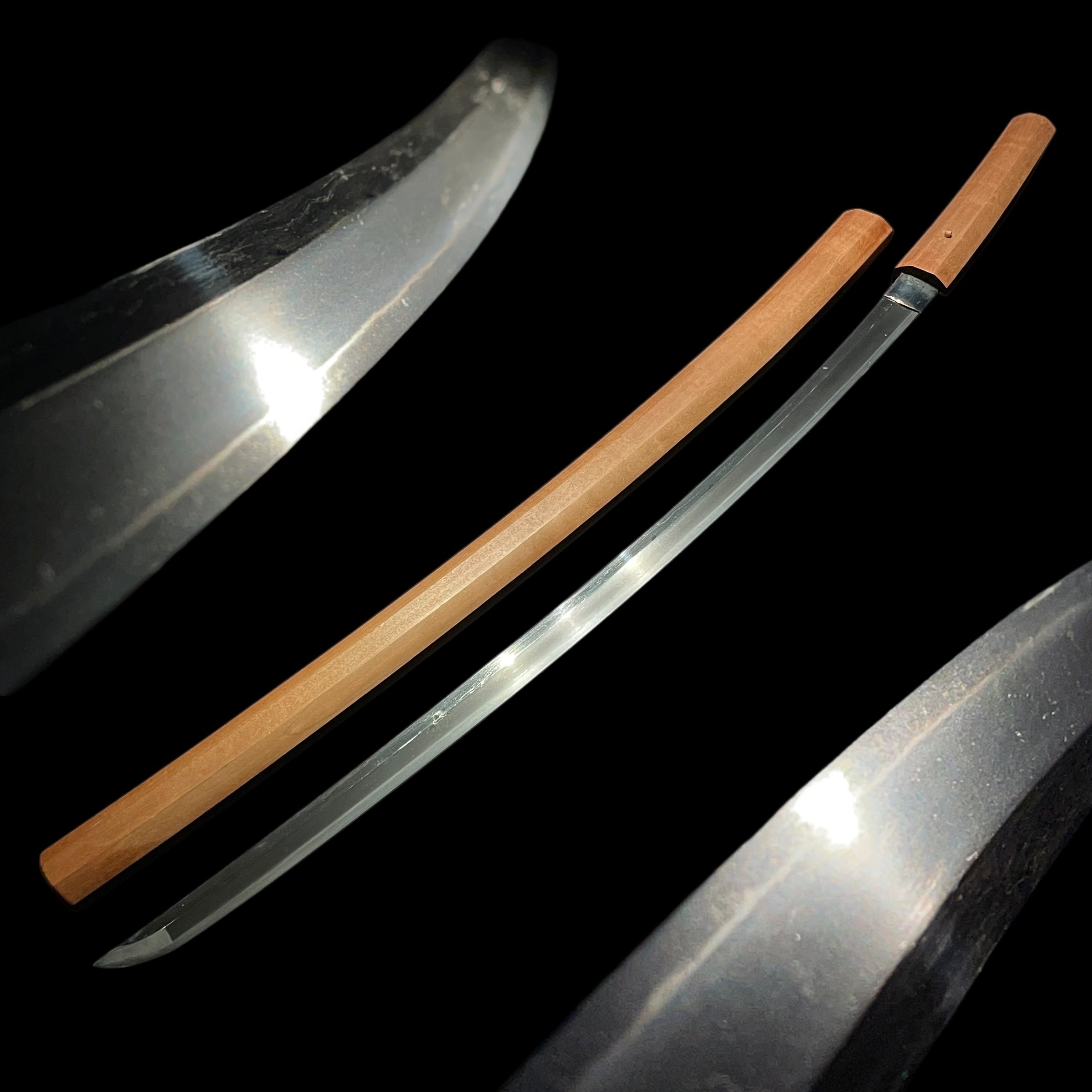 Suguha 直刃 Katana in Shirasaya 673mm 26.50 in Edo period Mumei