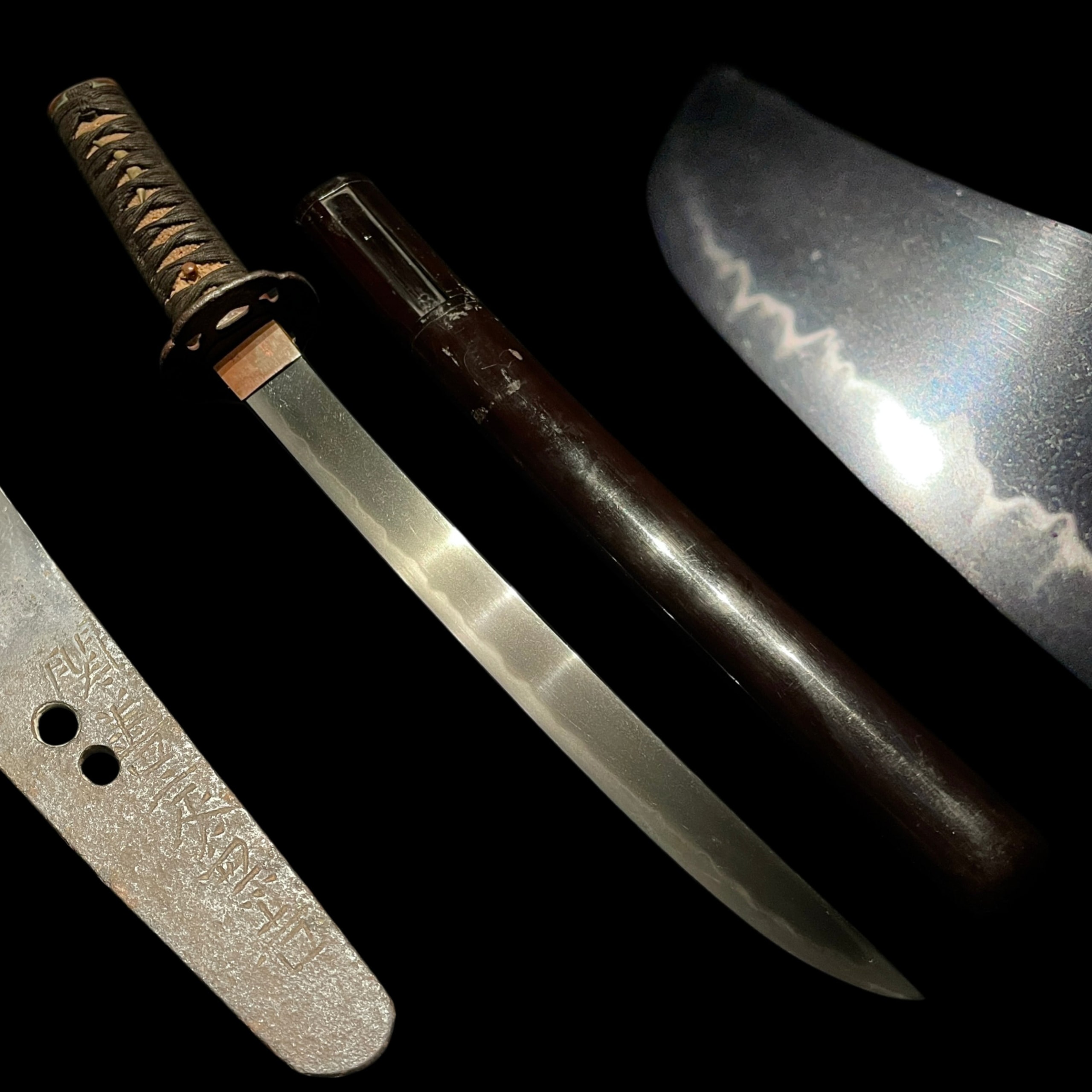 Sekizenjo Kaneyoshi 関善定兼吉 signed Sunnobi Tanto 寸延短刀 Edo period