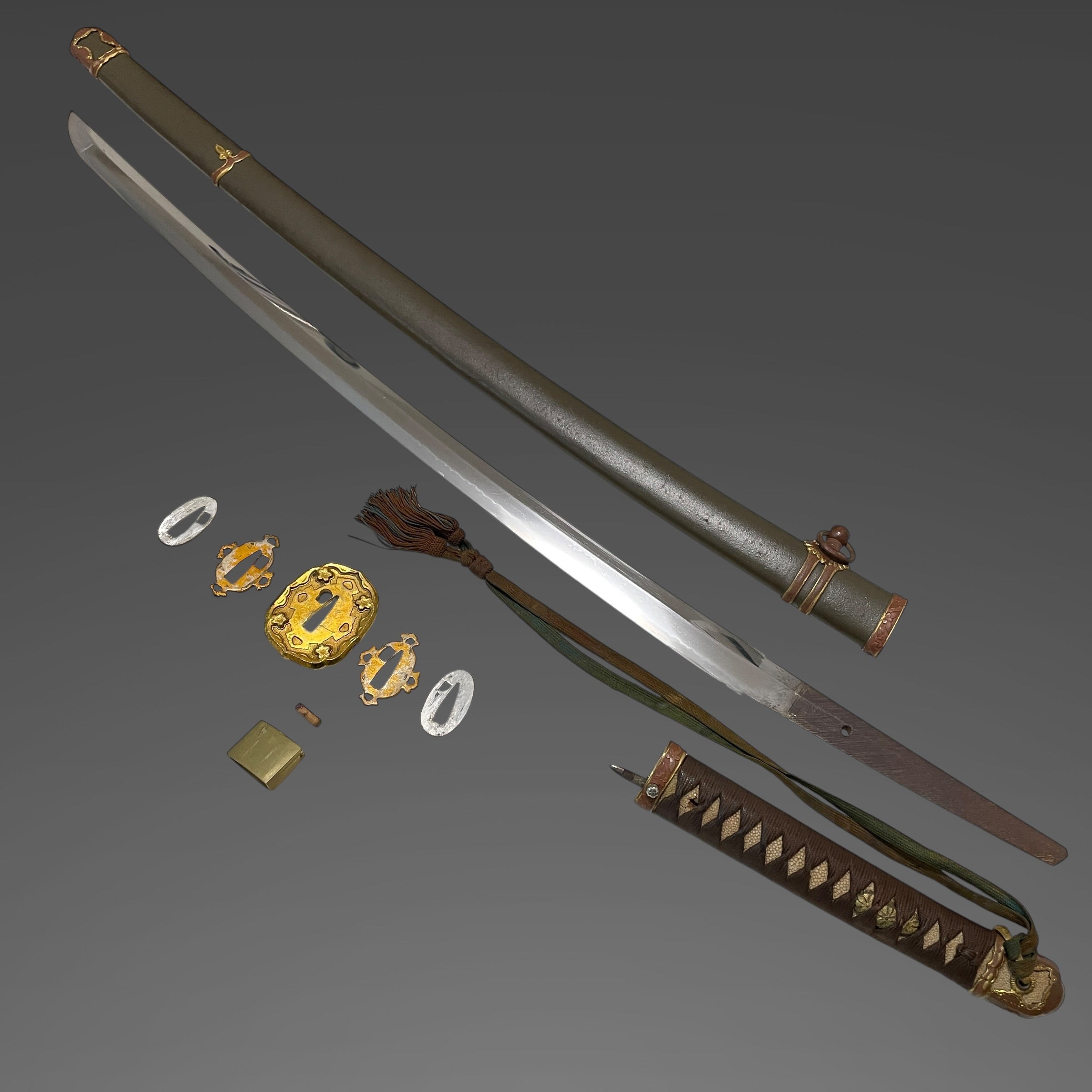 Katana - Type98 Gunto Imperial Japanese Army Sword WW2 Original Officer Tassel