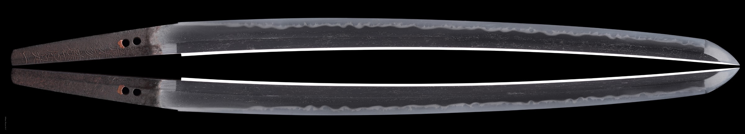 Wakizashi - Tokuho - by Ishido Korekazu - 脇差 白鞘入り