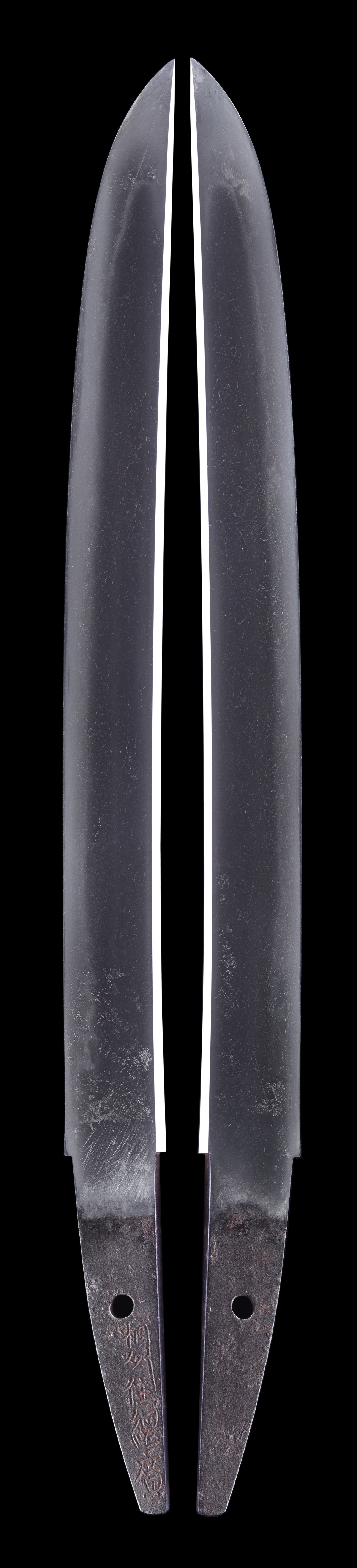 Wakizashi - Tokuho - by Sue-Soshu Tsunahiro - Soshu Tsunahiro in Shirasaya