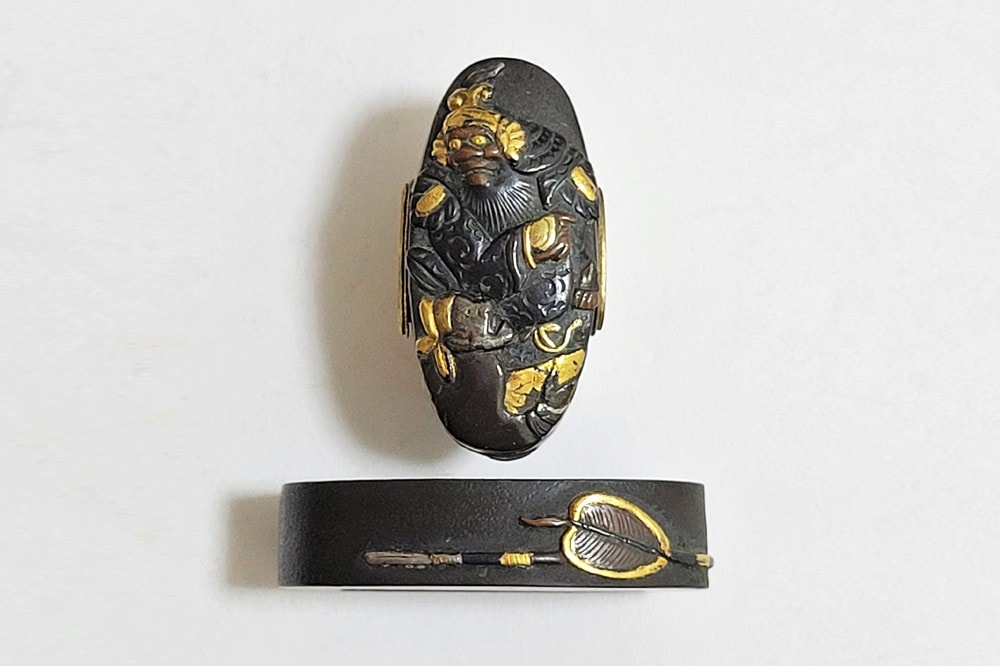 三国志図(関羽と諸葛孔明)