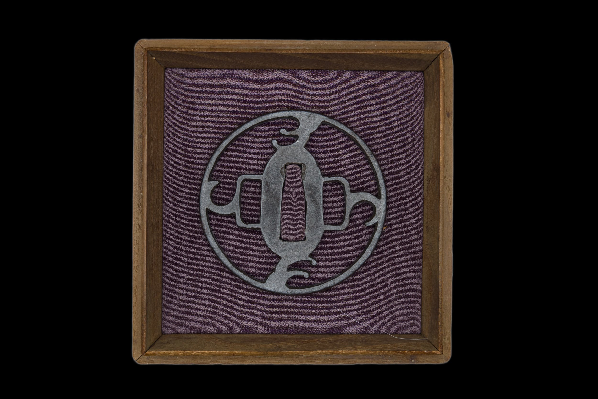 Mumei Ko-Shoami Nami-sukashi Tsuba