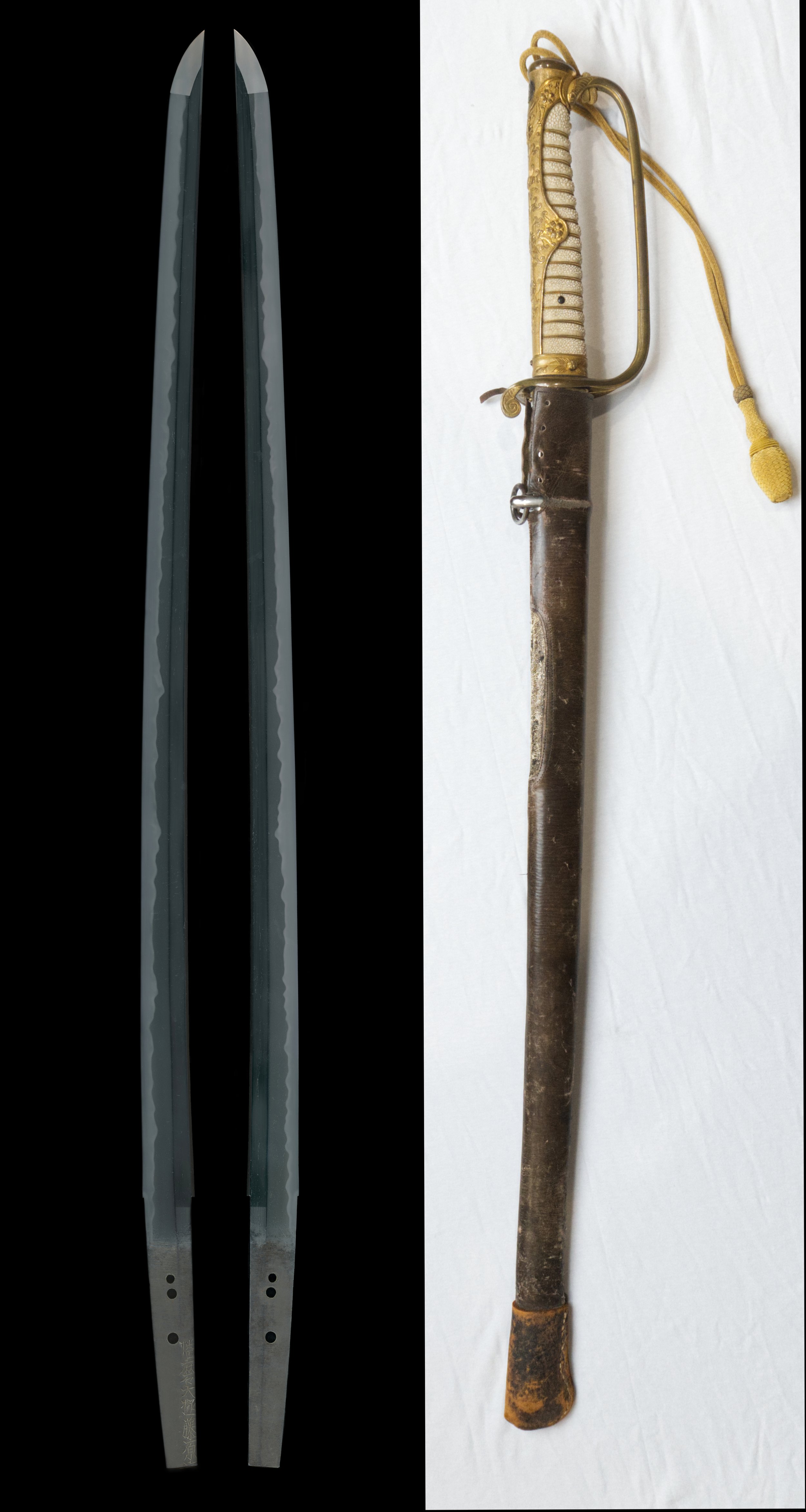 Katana - by Harima Daijyo Fujiwara Shigetaka - Harima Daijyo Fujiwara Shigetaka