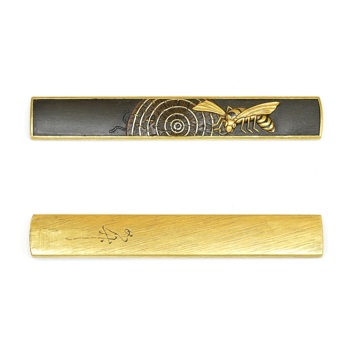 Kozuka - by Jochiku - Kozuka with Broken Hat and Bee Design by Jochiku