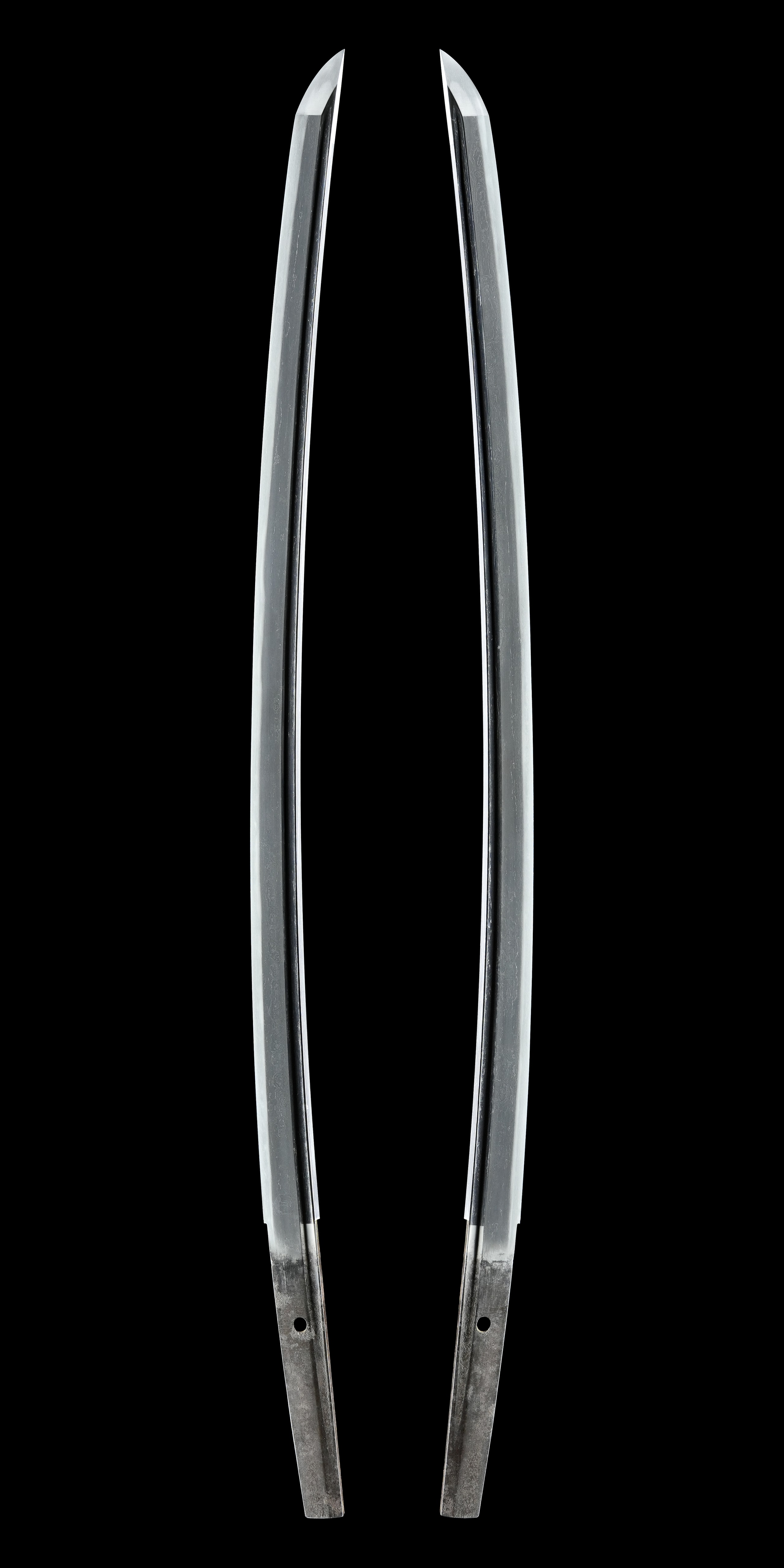 Wakizashi - Hozon - by Sue-Mihara School - Mumei (Sue Mihara / Den Tadamitsu) - Tosa Yamauchi Family Lineage