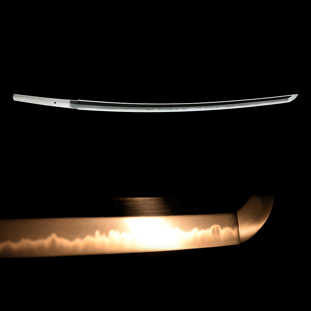 出雲國住鉄山子貞永作之 昭和五十五年十月吉日 能登朋来所持 - Izumo no kuni ju Tetsuzanshi Sadanaga - 1-112