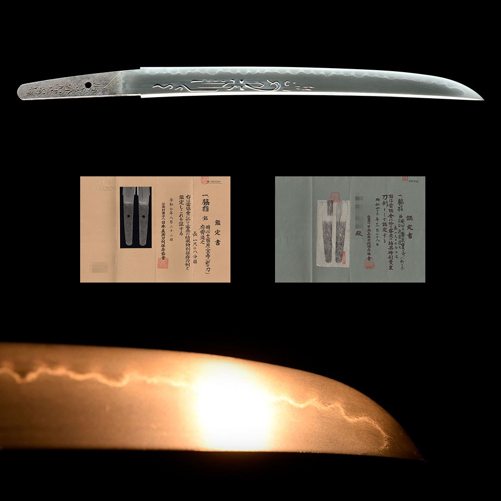 Wakizashi - by Tomitoshi - Seishinshi Fujiwara Hoju