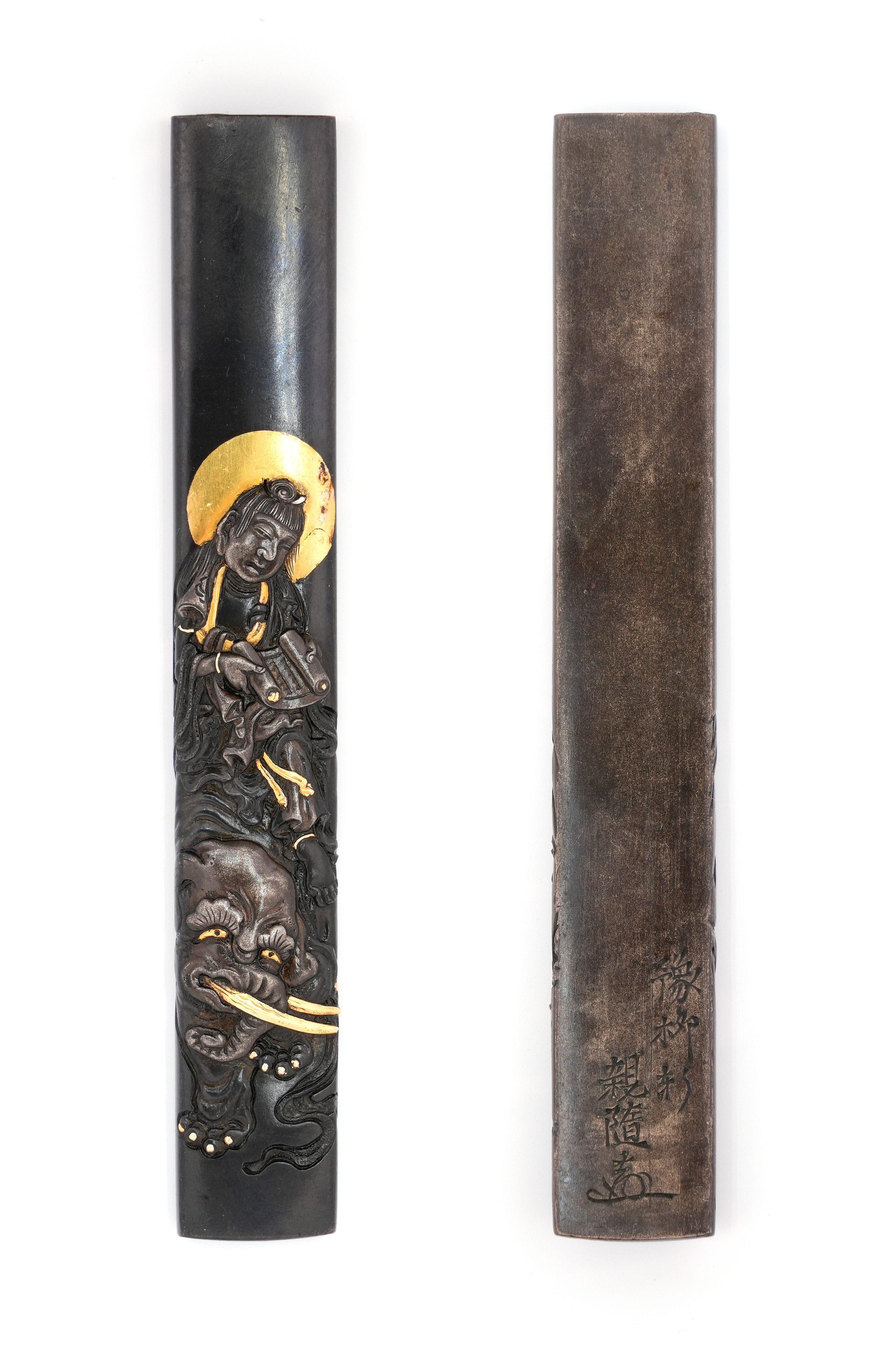 Kozuka - Tokuho - by Hamano Chikayuki - Fugen Bosatsu Design by Chikayuki