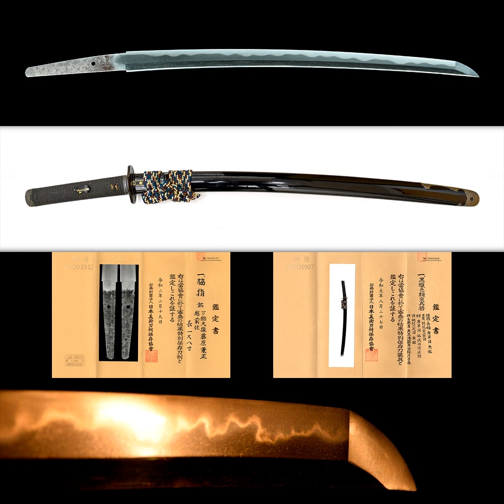 下総大掾藤原兼正 越前住 - Shimousa daijo Fujiwara Kanemasa Echizen ju - 3-661